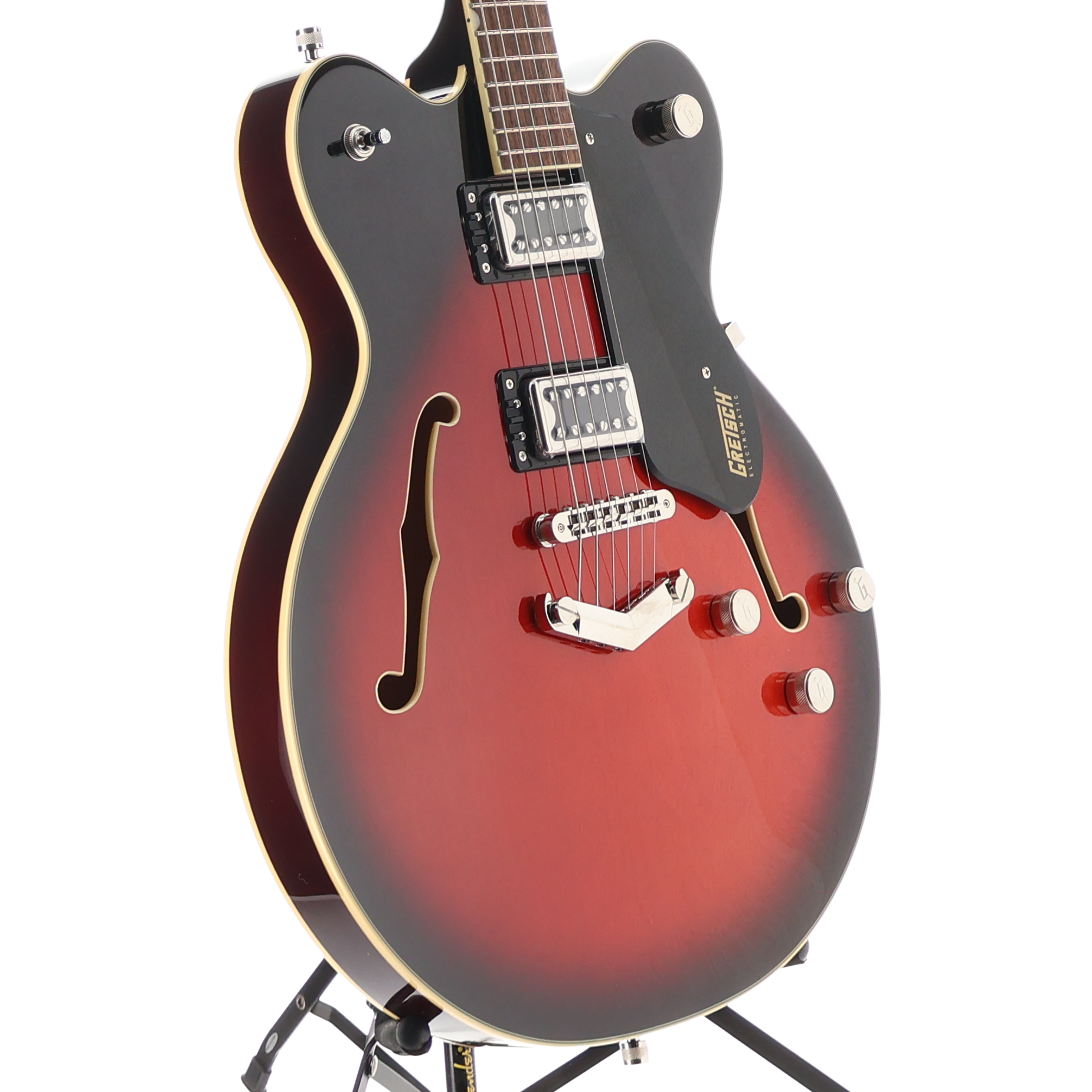 Gretsch G5622 Electromatic Center Block Double-Cut with V-Stoptail, Laurel Fingerboard, Claret Burst (RP) (00561)