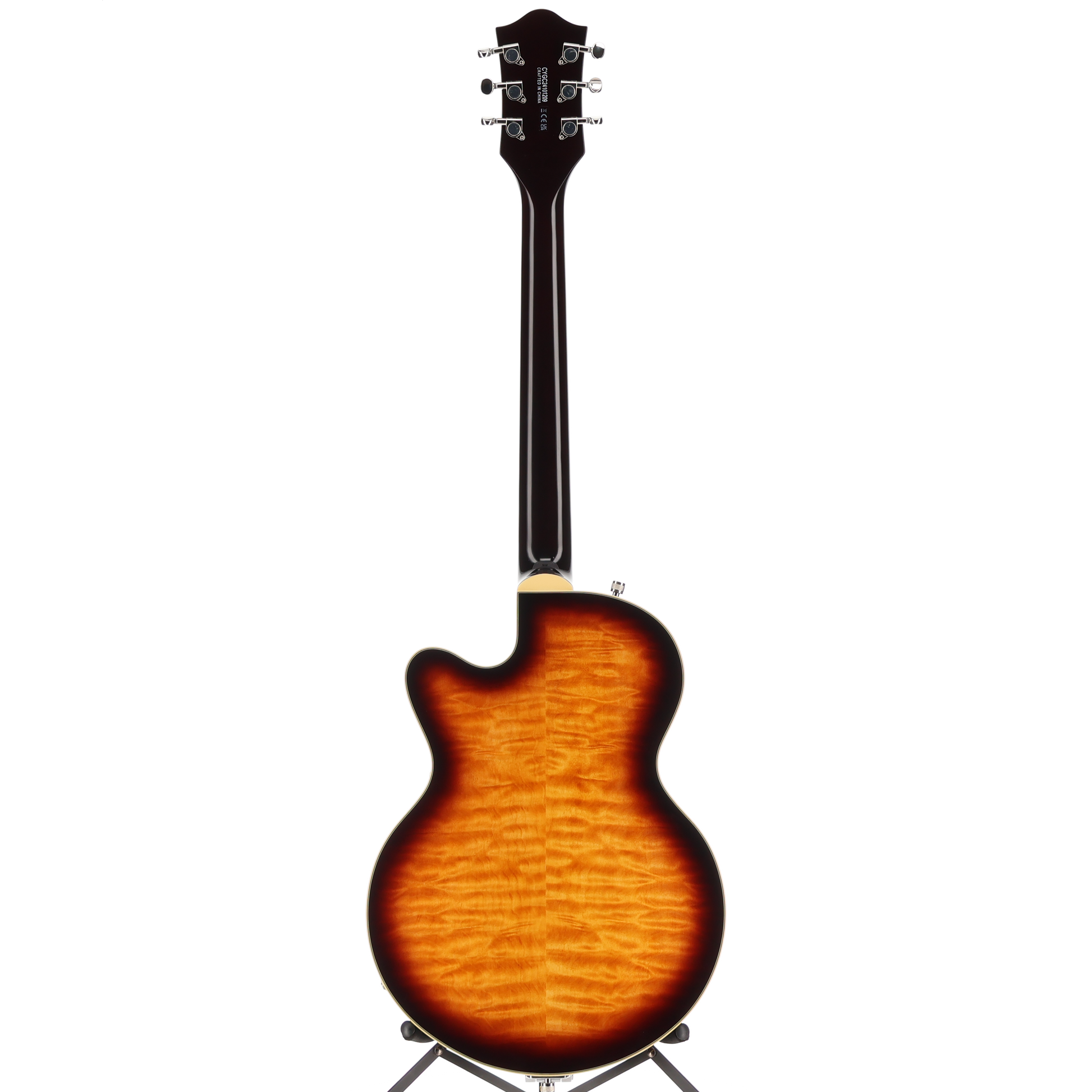 Gretsch G5655T-QM Electromatic Center Block Jr. Single-Cut Quilted Maple, Sweet Tea, Pro Setup (SR) (01209)