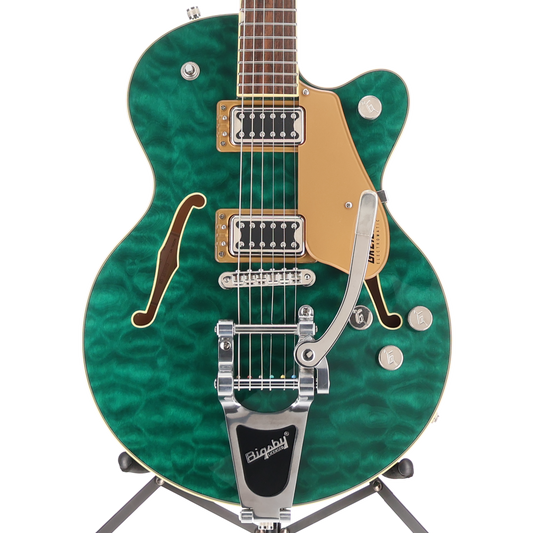 Gretsch G5655T-QM Electromatic Center Block Jr. Single-Cut Quilted Maple with Bigsby, Mariana (E12) (10178)
