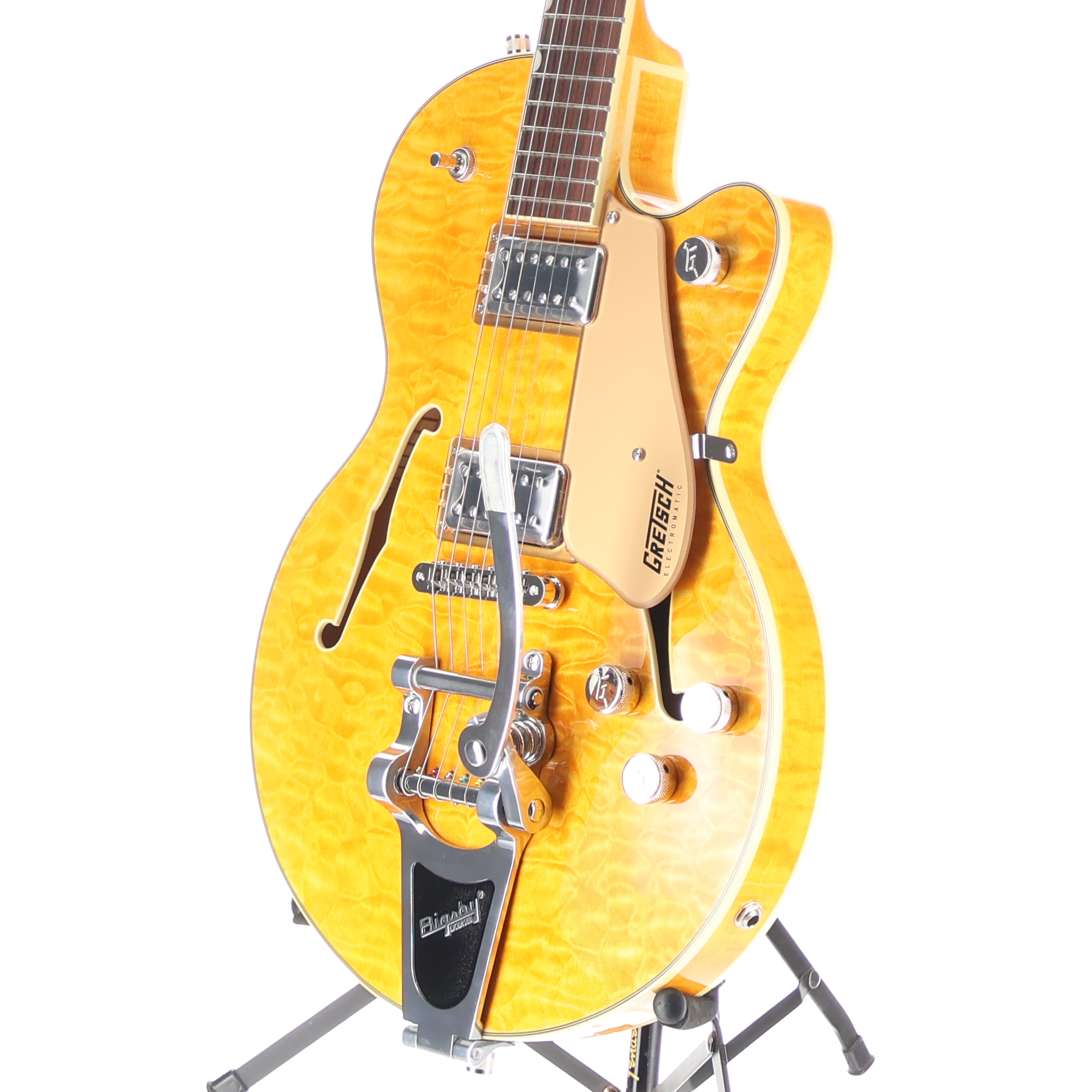 Gretsch G5655T-QM Electromatic Center Block Jr. Single-Cut Quilted Maple with Bigsby, Speyside (RP) (76542)