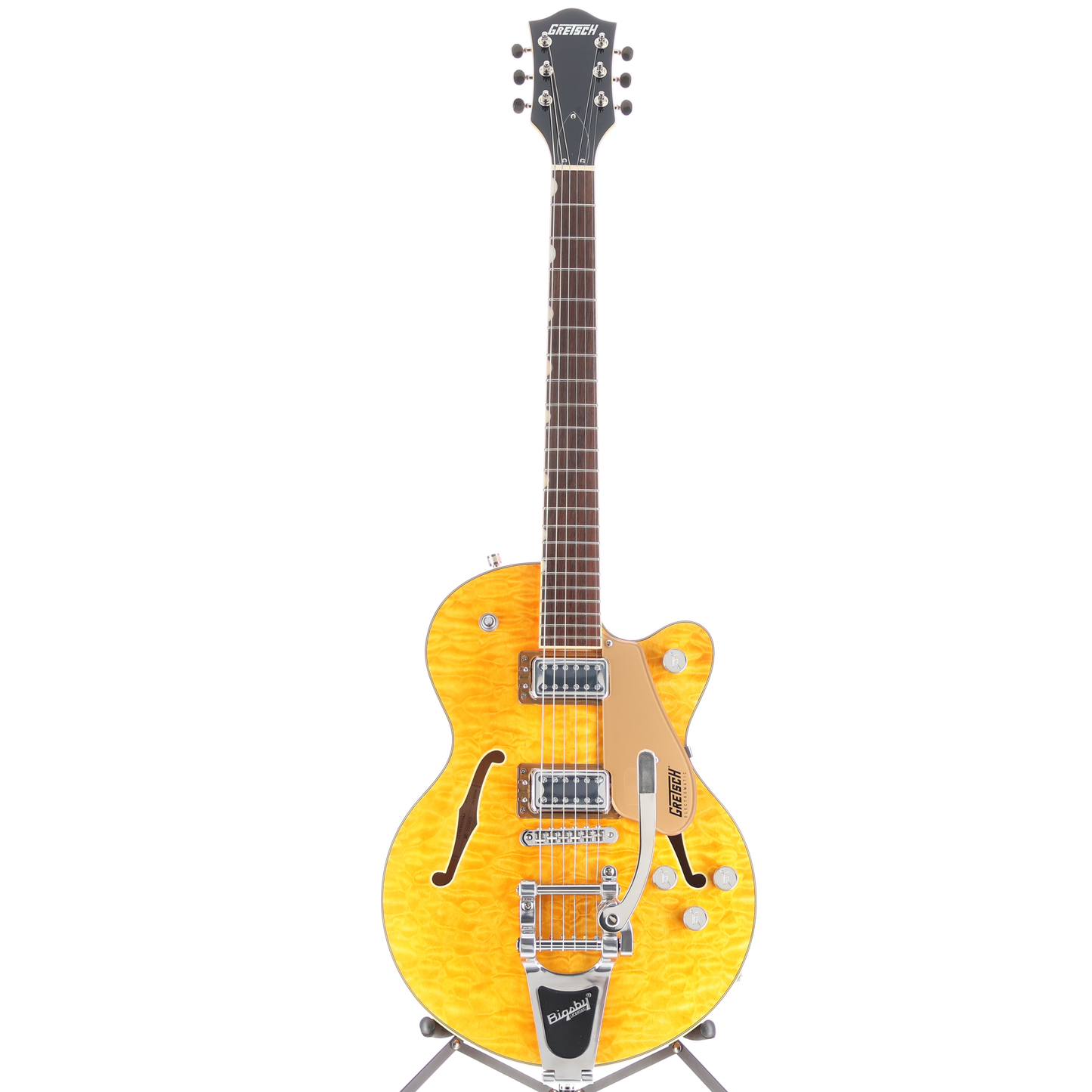 Gretsch G5655T-QM Electromatic Center Block Jr. Single-Cut Quilted Maple with Bigsby, Speyside (RP) (76542)