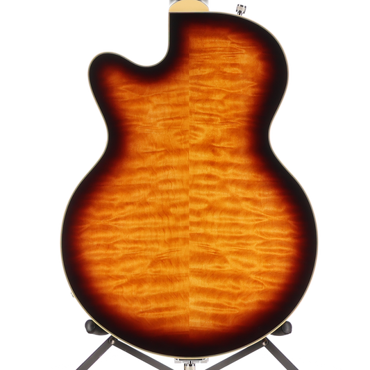 Gretsch G5655T-QM Electromatic Center Block Jr. Single-Cut Quilted Maple with Bigsby, Sweet Tea (M5) (01209)