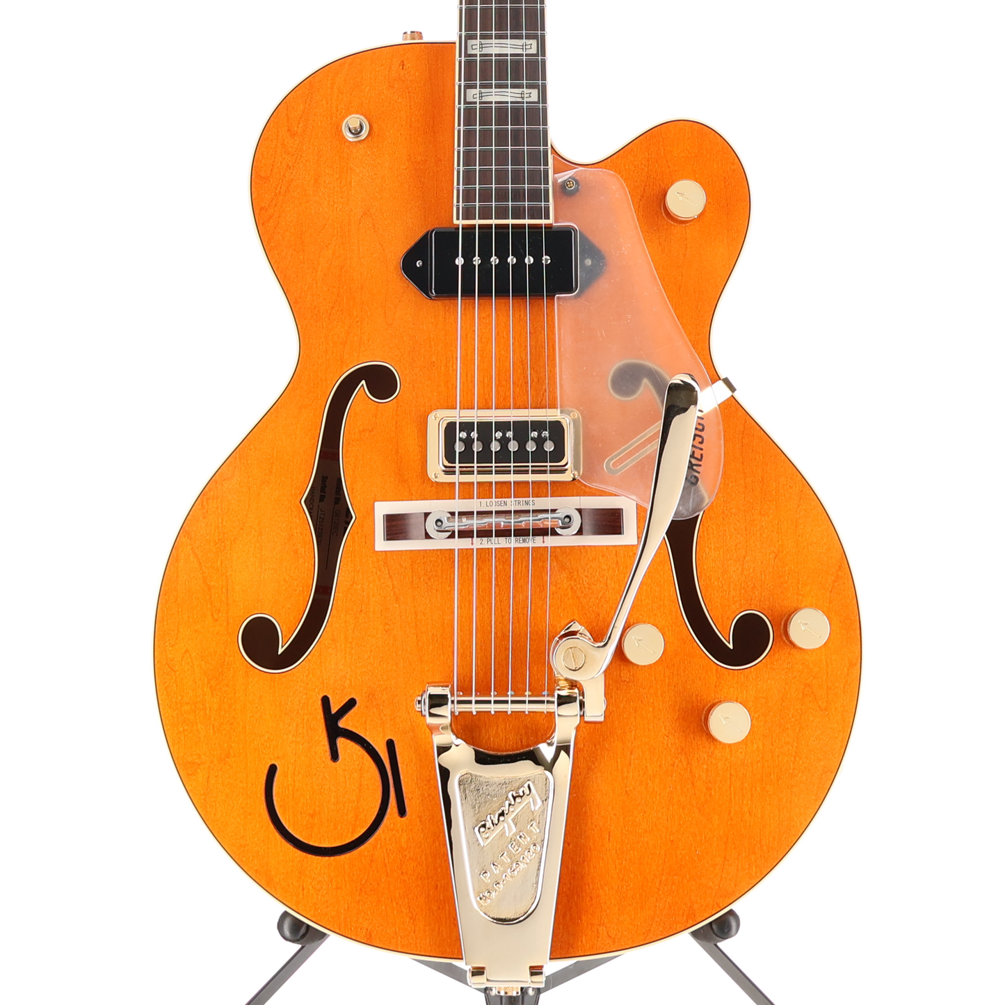 Gretsch G6120 Eddie Cochran Signature Hollow Body, Bigsby, Western Maple Stain, Premium Setup (H3) (23970)