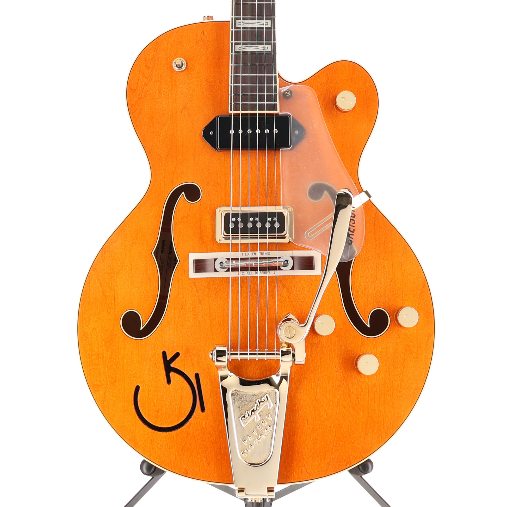 Gretsch G6120 Eddie Cochran Signature Hollow Body, Bigsby, Western Maple Stain, Premium Setup (H3) (23970)