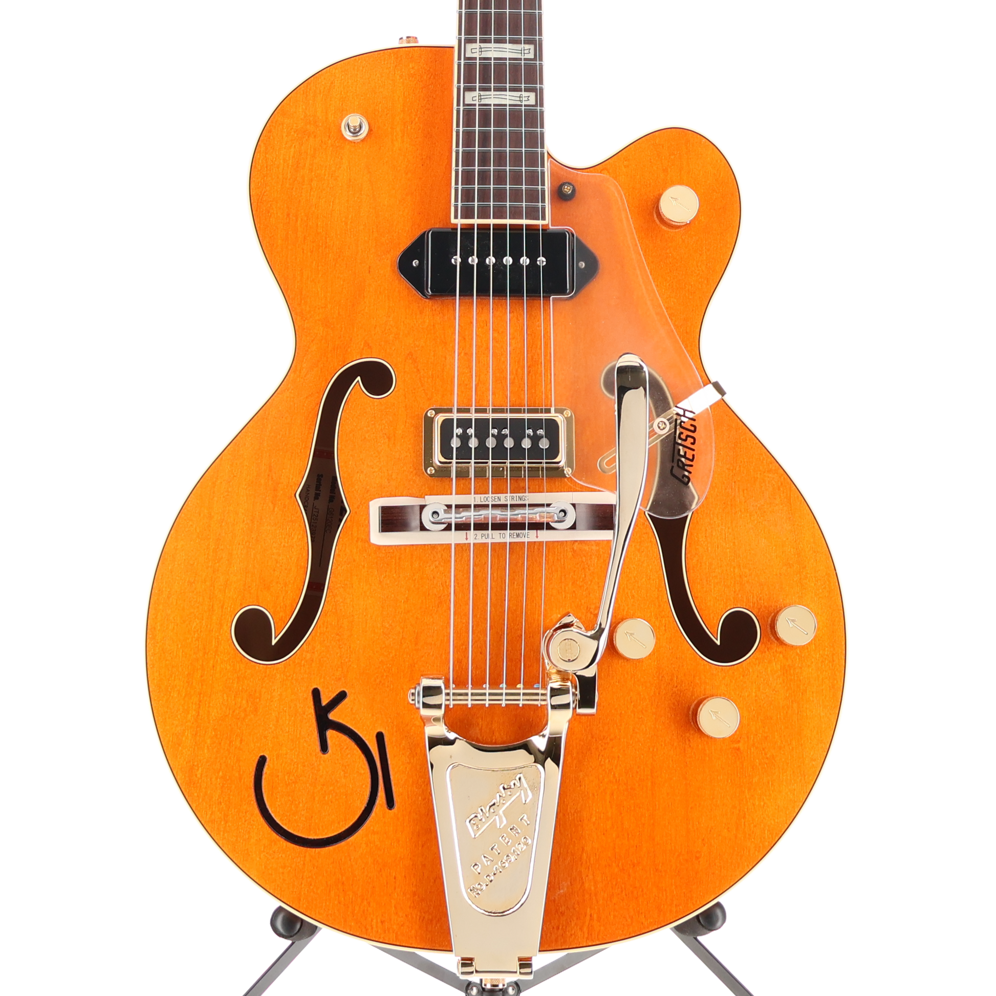 Gretsch G6120 Eddie Cochran Signature Hollow Body with Bigsby, Rosewood Fingerboard, Western Maple Stain (T5) (23972)