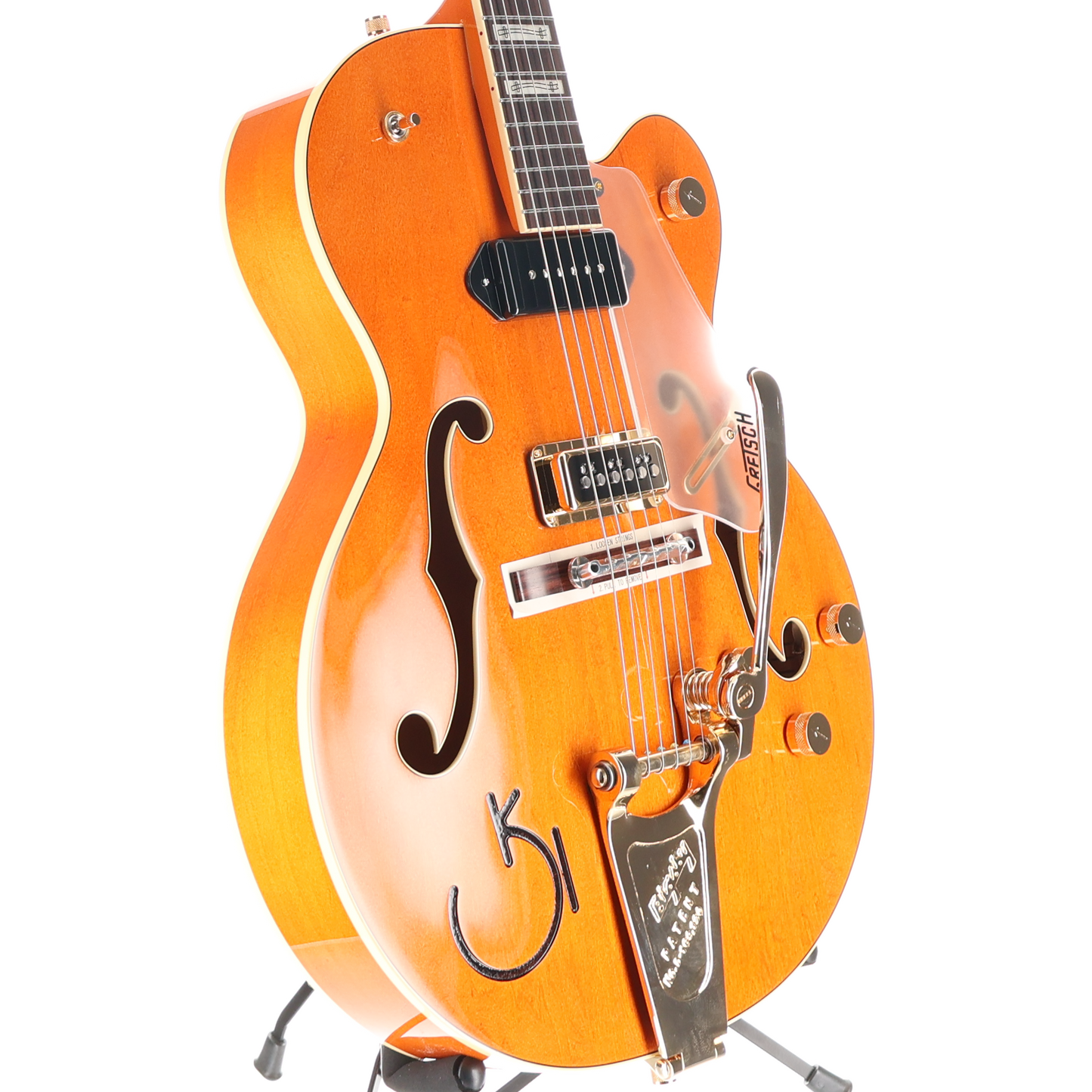 Gretsch G6120 Eddie Cochran Signature Hollow Body with Bigsby, Western Maple Stain, Expert Setup (T3) (23975)