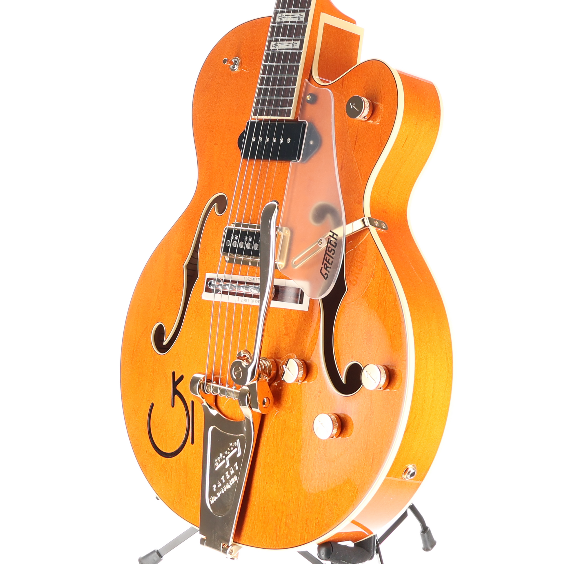 Gretsch G6120 Eddie Cochran Signature Hollow Body with Bigsby, Western Maple Stain, Expert Setup (T3) (23975)