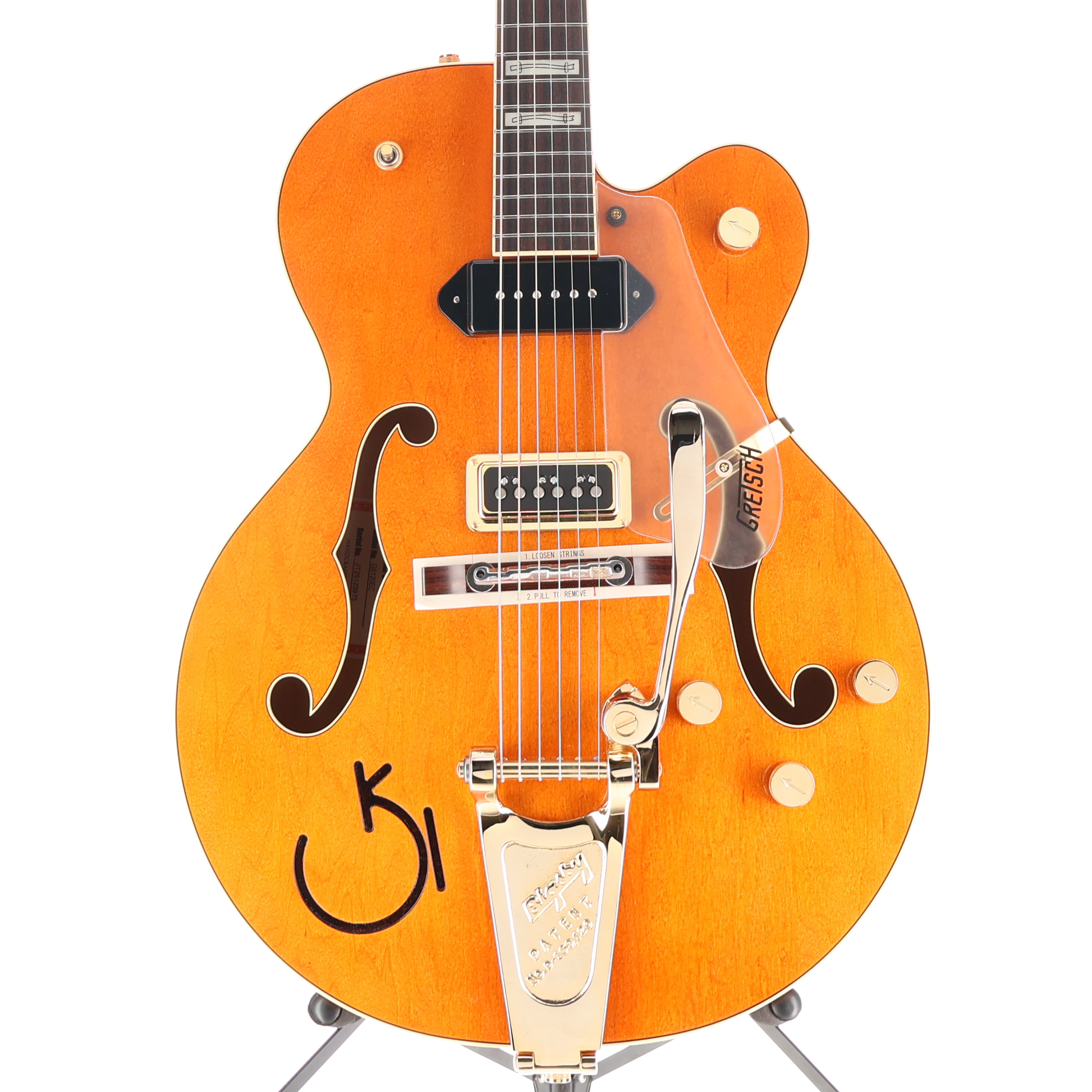 Gretsch G6120 Eddie Cochran Signature Hollow Body with Bigsby, Western Maple Stain, Expert Setup (T3) (23975)