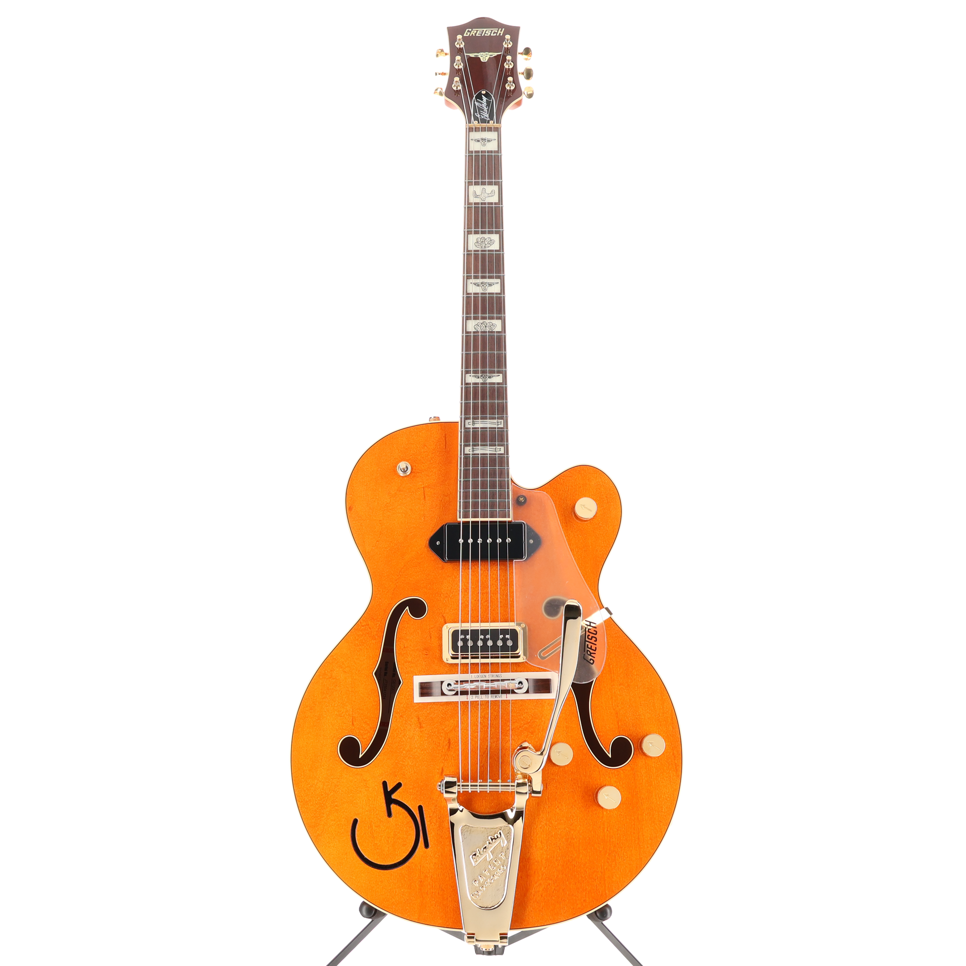 Gretsch G6120 Eddie Cochran Signature Hollow Body with Bigsby, Western Maple Stain (U12)(41224) (41224)