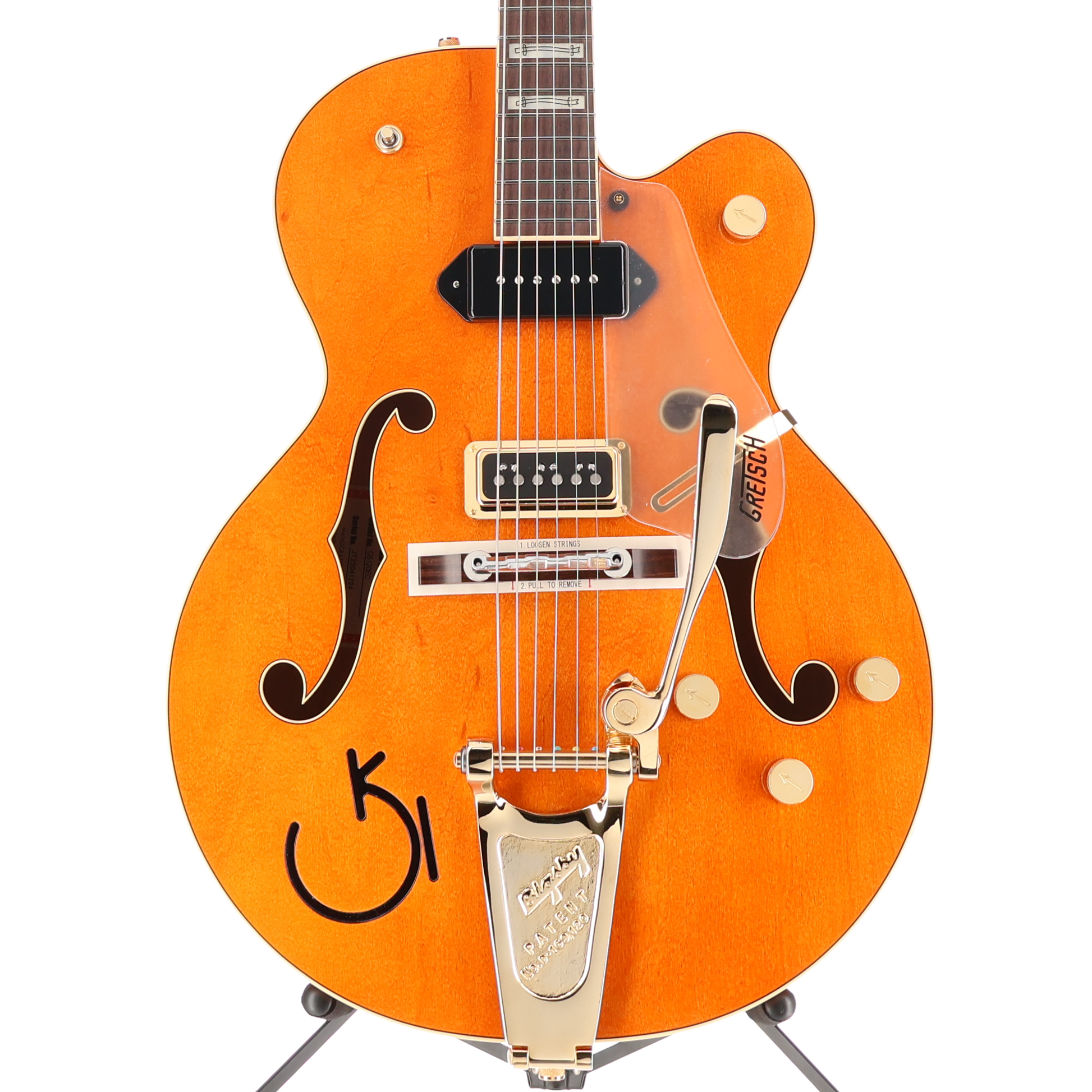 Gretsch G6120 Eddie Cochran Signature Hollow Body with Bigsby, Western Maple Stain (U12)(41224) (41224)