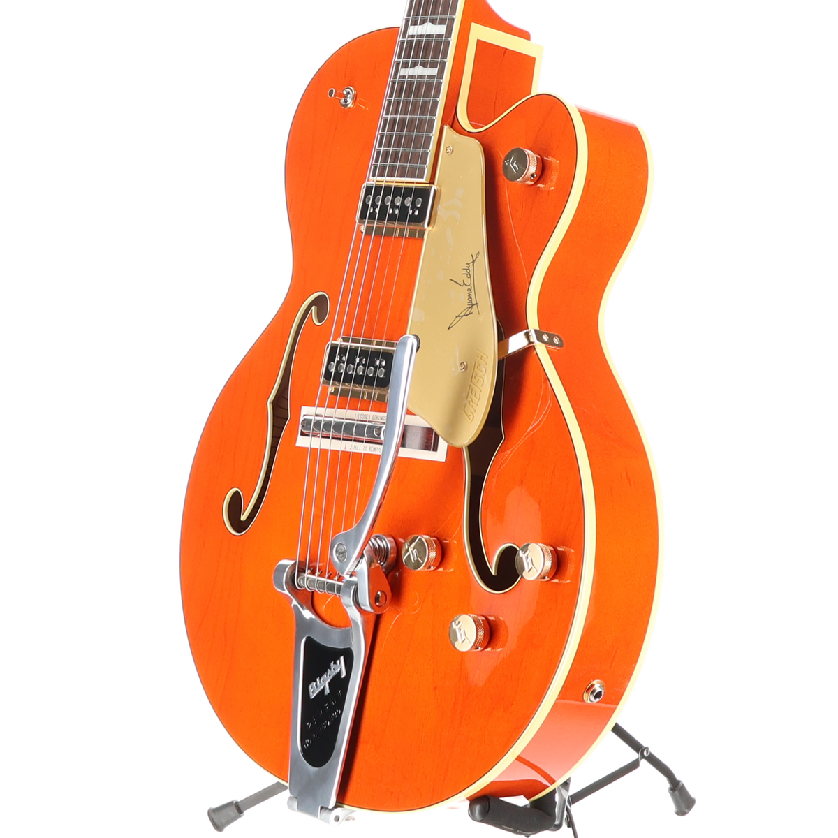 Gretsch G6120DE Duane Eddy Signature Hollow Body Bigsby - Desert Sunrise, Lacquer (M9) (72204)