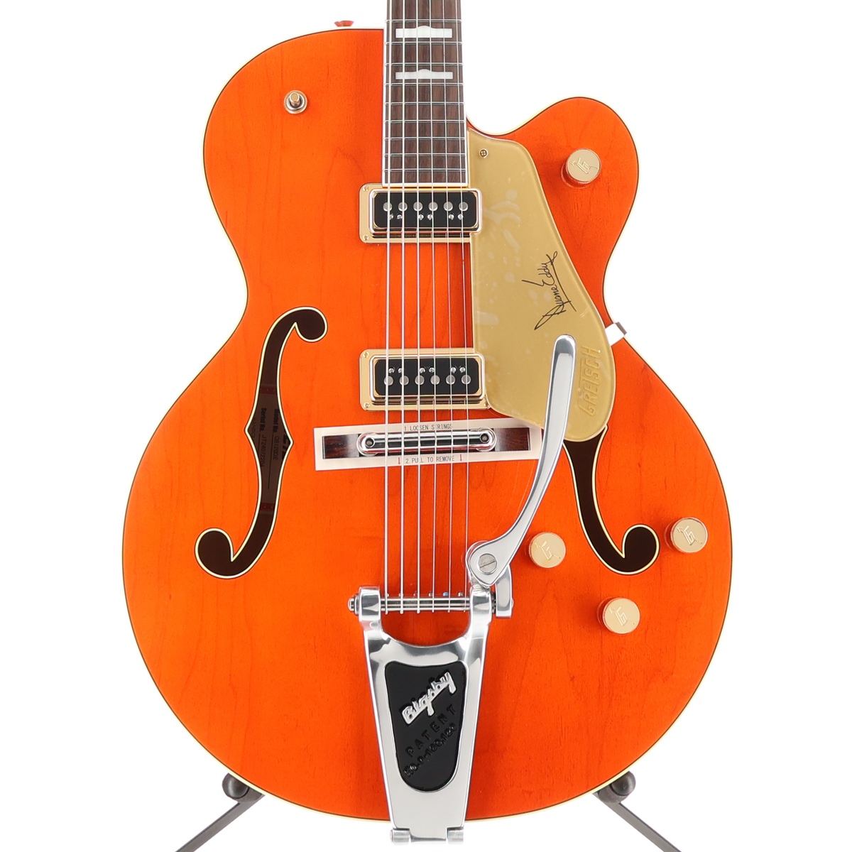 Gretsch G6120DE Duane Eddy Signature Hollow Body Bigsby - Desert Sunrise, Lacquer (M9) (72204)