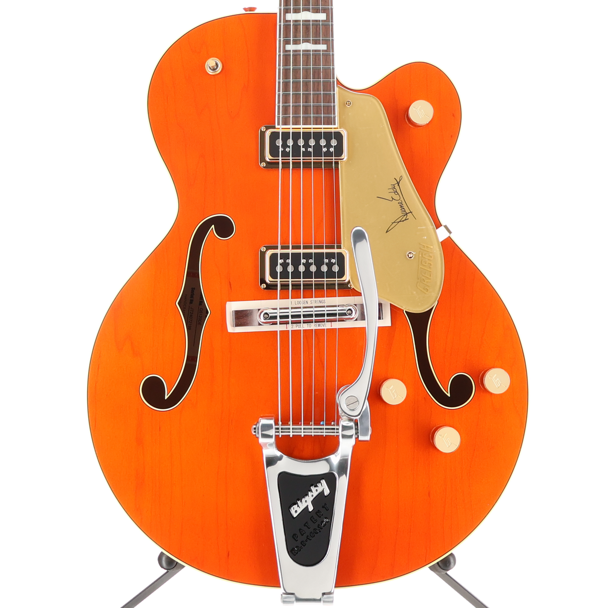 Gretsch G6120DE Duane Eddy Signature Hollow Body Bigsby - Desert Sunrise Lacquer (U4) (72199)
