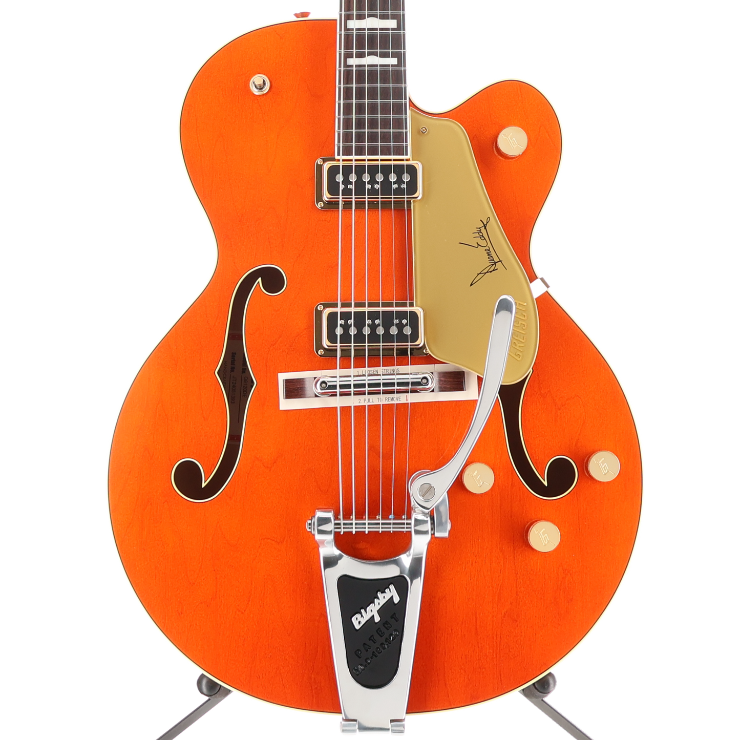 Gretsch G6120DE Duane Eddy Signature Hollow Body, Bigsby, Rosewood Fingerboard - Desert Sunrise (P) (51393)