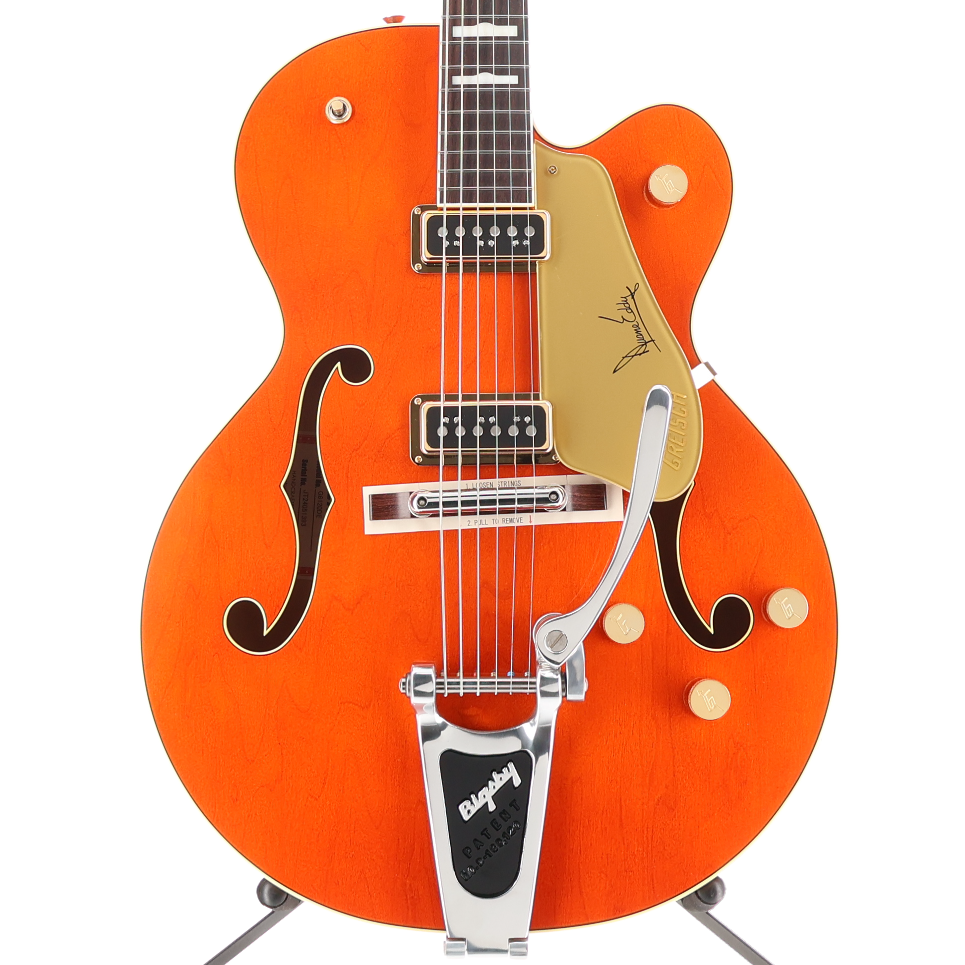 Gretsch G6120DE Duane Eddy Signature Hollow Body, Bigsby, Rosewood Fingerboard - Desert Sunrise (P) (51393)