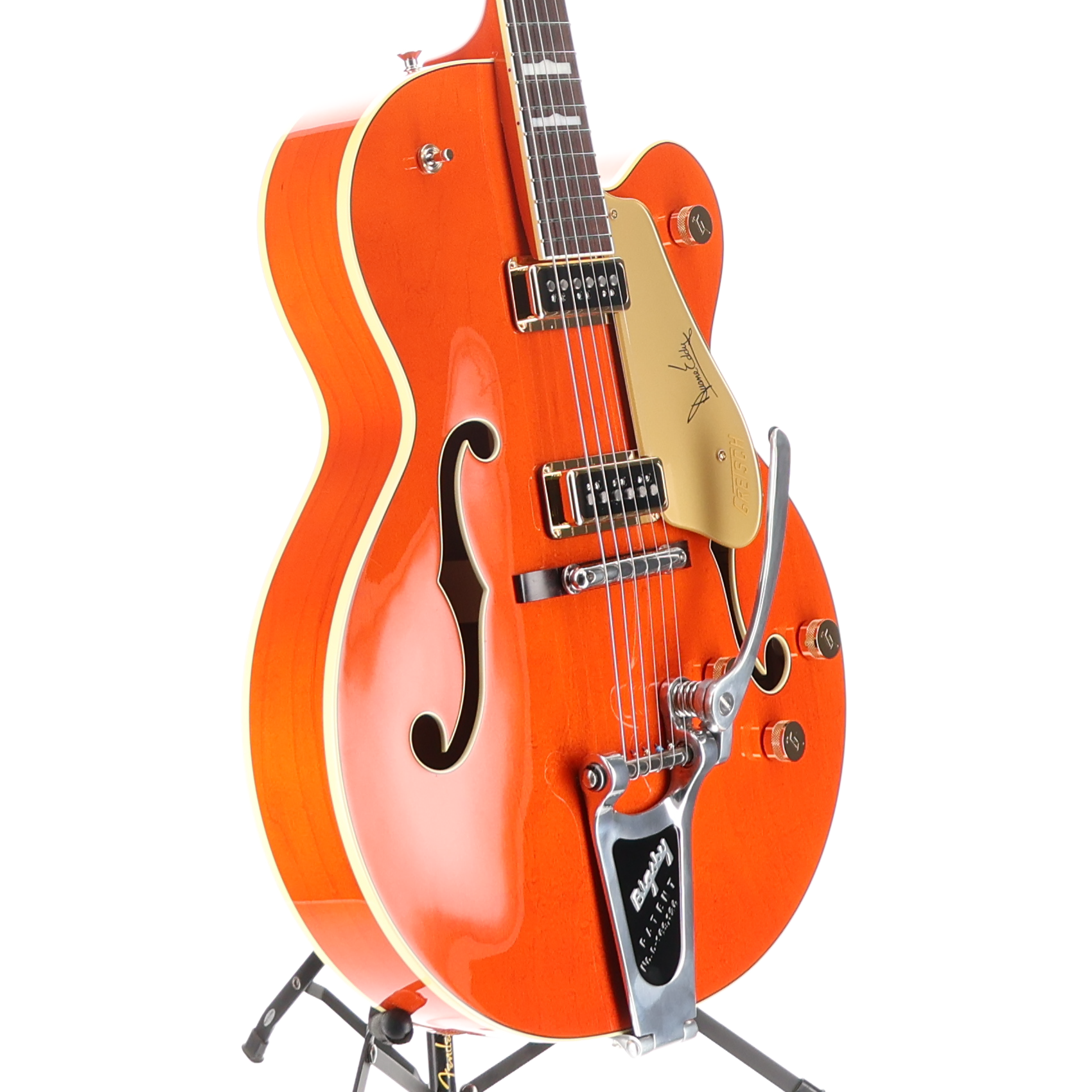 Gretsch G6120DE Duane Eddy Signature Hollow Body with Bigsby, Rosewood Fingerboard, Desert Sunrise, Lacquer (T2) (61776)