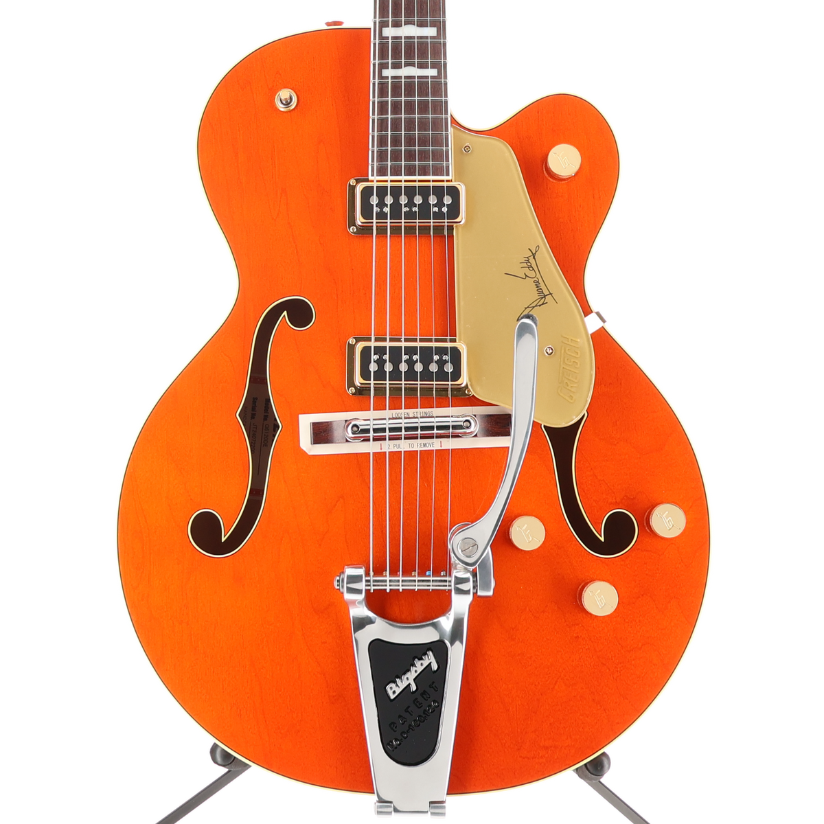 Gretsch G6120DE Duane Eddy Signature Hollow Body with Bigsby, Rosewood Fingerboard - Desert Sunrise (P) (72200)