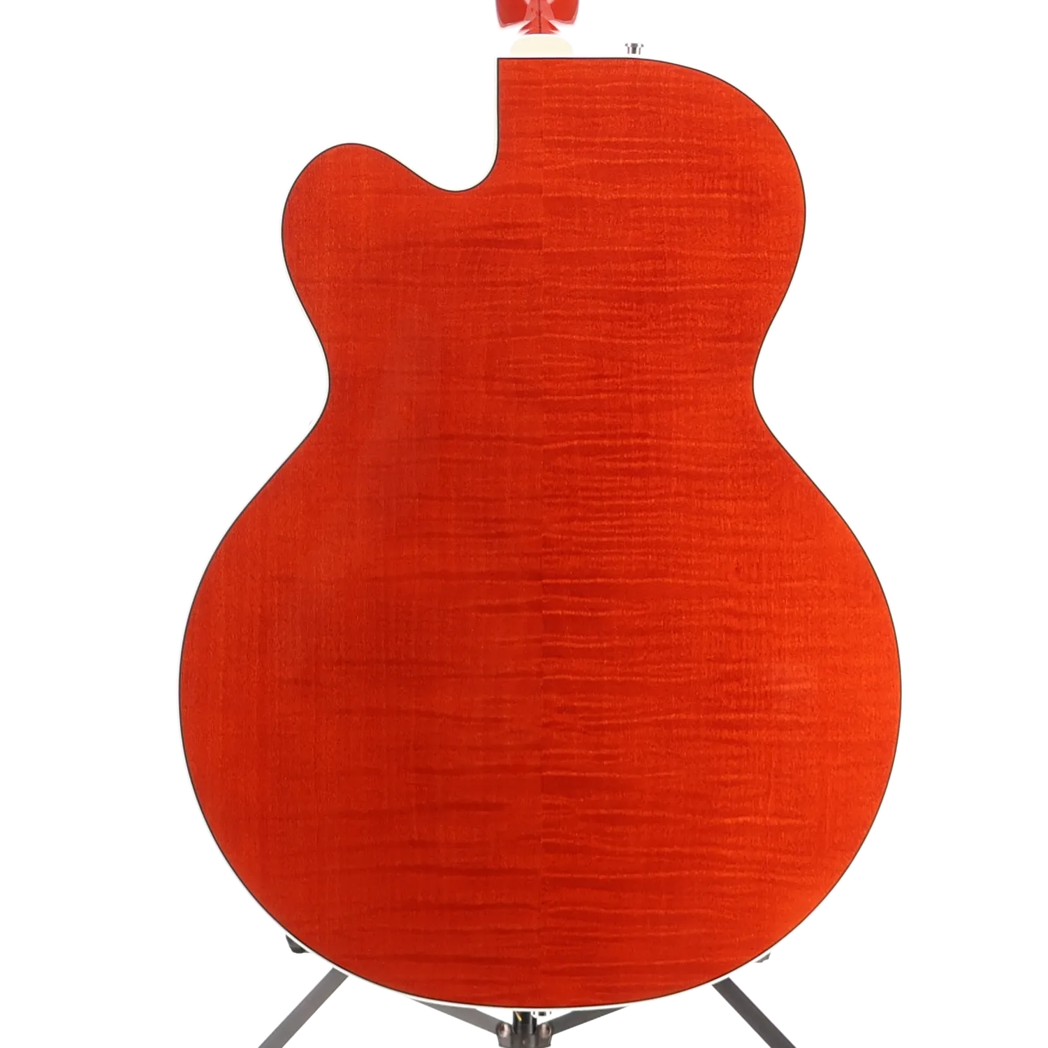 Gretsch G6120TFM-BSNV Brian Setzer Signature Nashville Hollow Body with Bigsby and Flame Maple, Ebony Fingerboard, Orange Stain (L5) (41033)