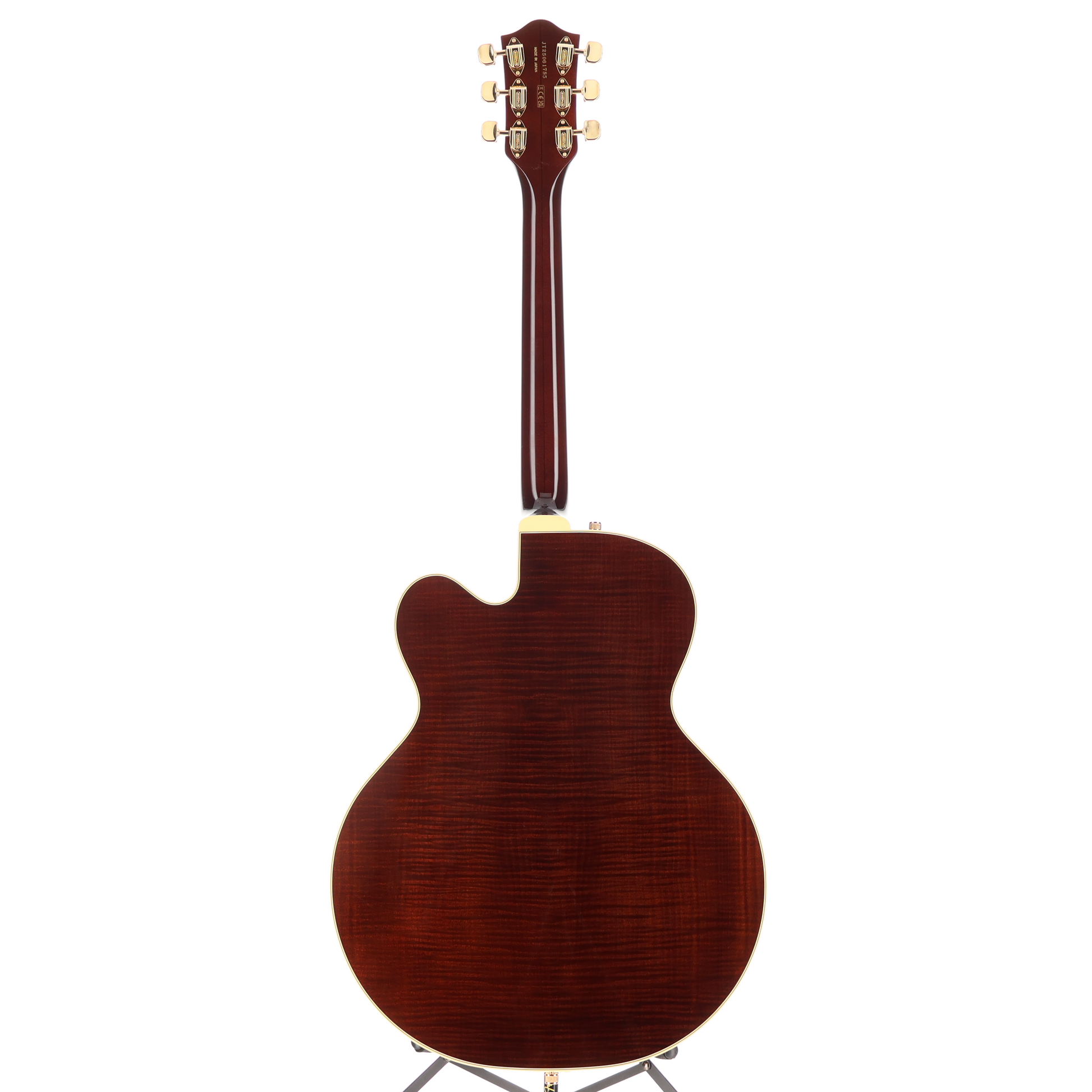 Gretsch G6122T-59 Vintage Select Edition '59 Chet Atkins Country Gentleman Hollow Body with Bigsby, TV Jones, Tiger Flame Maple, Walnut Stain Lacquer (D1) (61785)