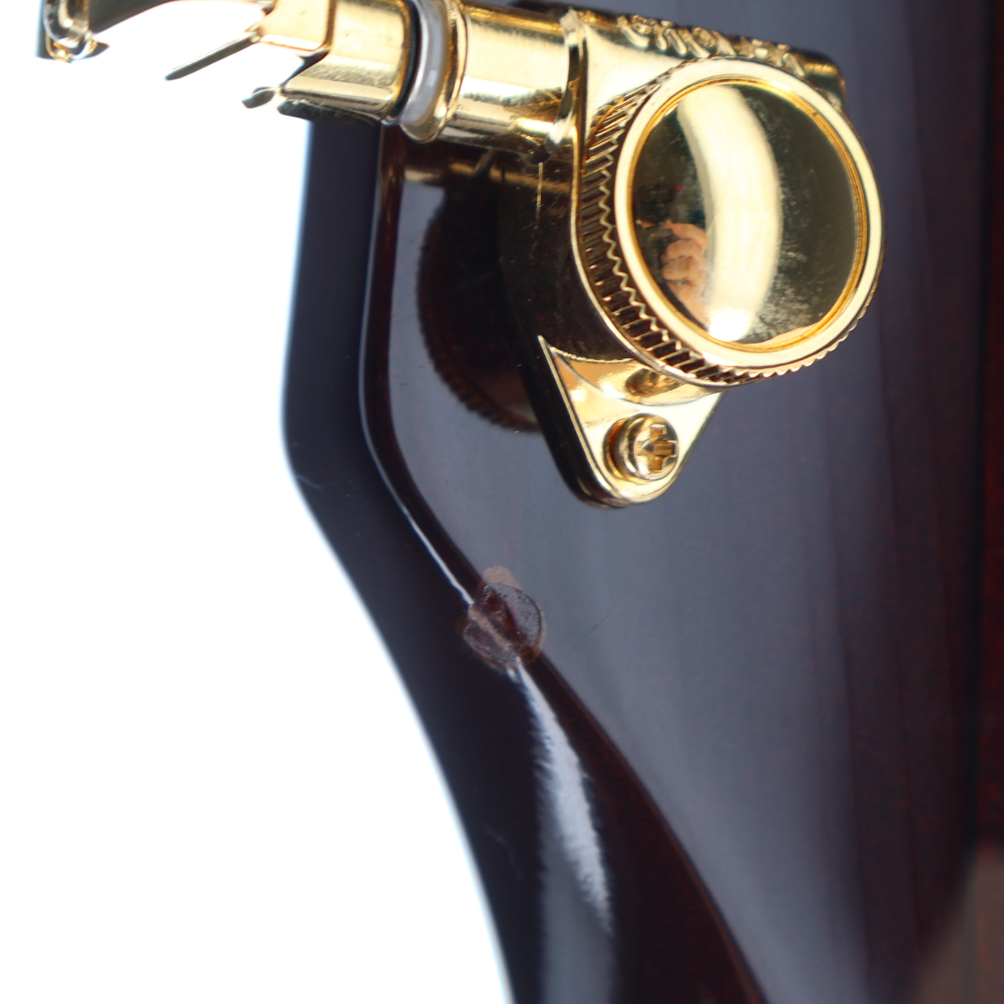 Gretsch G6122TG Players Edition Country Gentleman Hollow Body with String-Thru Bigsby and Gold Hardware, Ebony Fingerboard, Walnut Stain (T3) (83304)