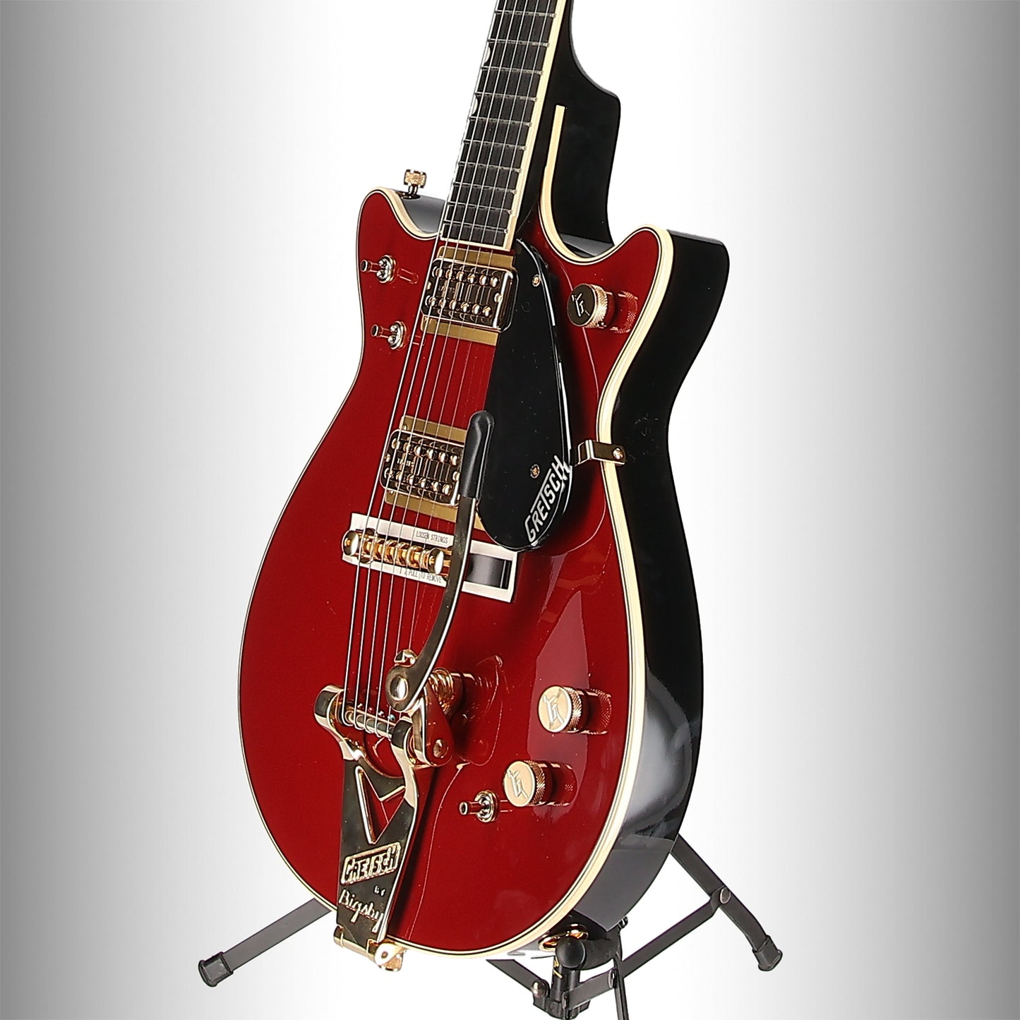 Gretsch G6131T-62 Vintage Select 62 Jet with Bigsby, TV Jones, Vintage Firebird Red (V8) (51508)