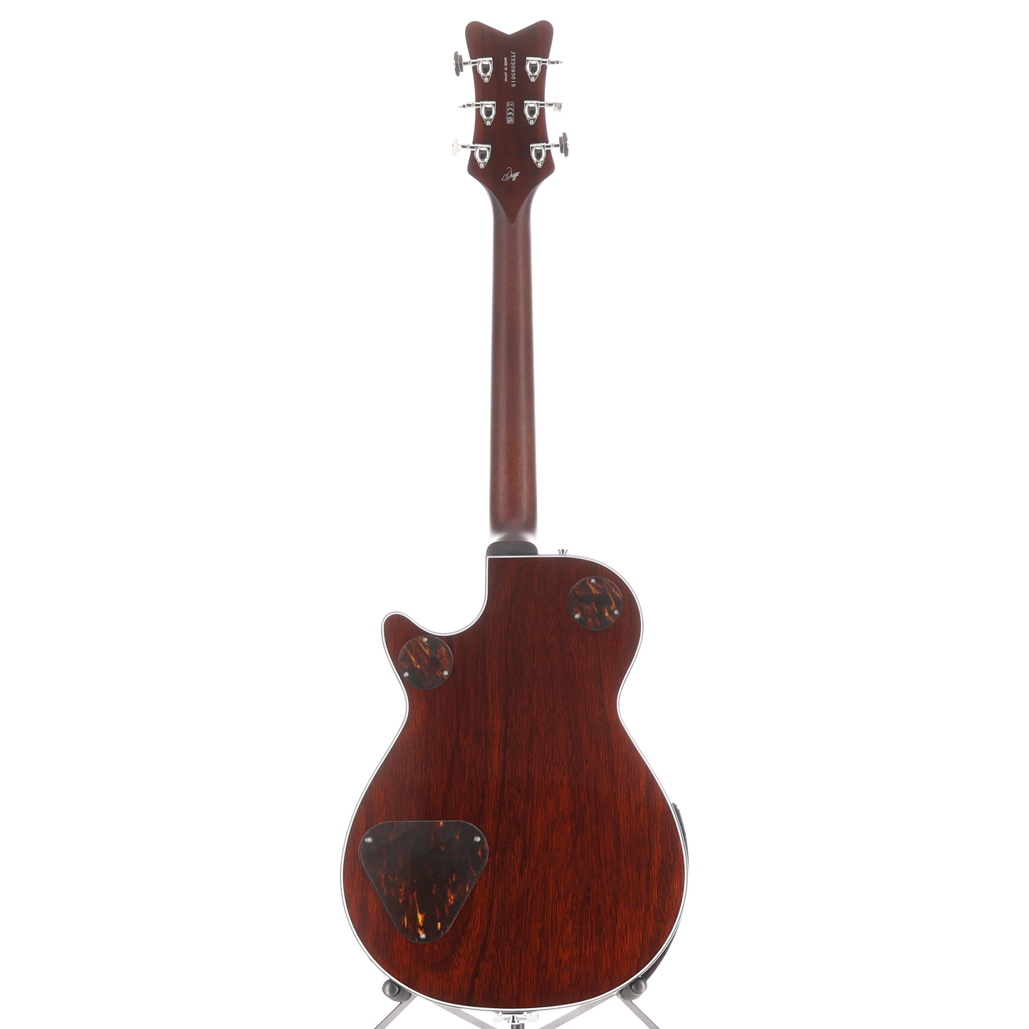 Gretsch G6134TFM-NH Nigel Hendroff Signature Penguin, Ebony Fingerboard, Amber Flame (O13) (93618) (93618)