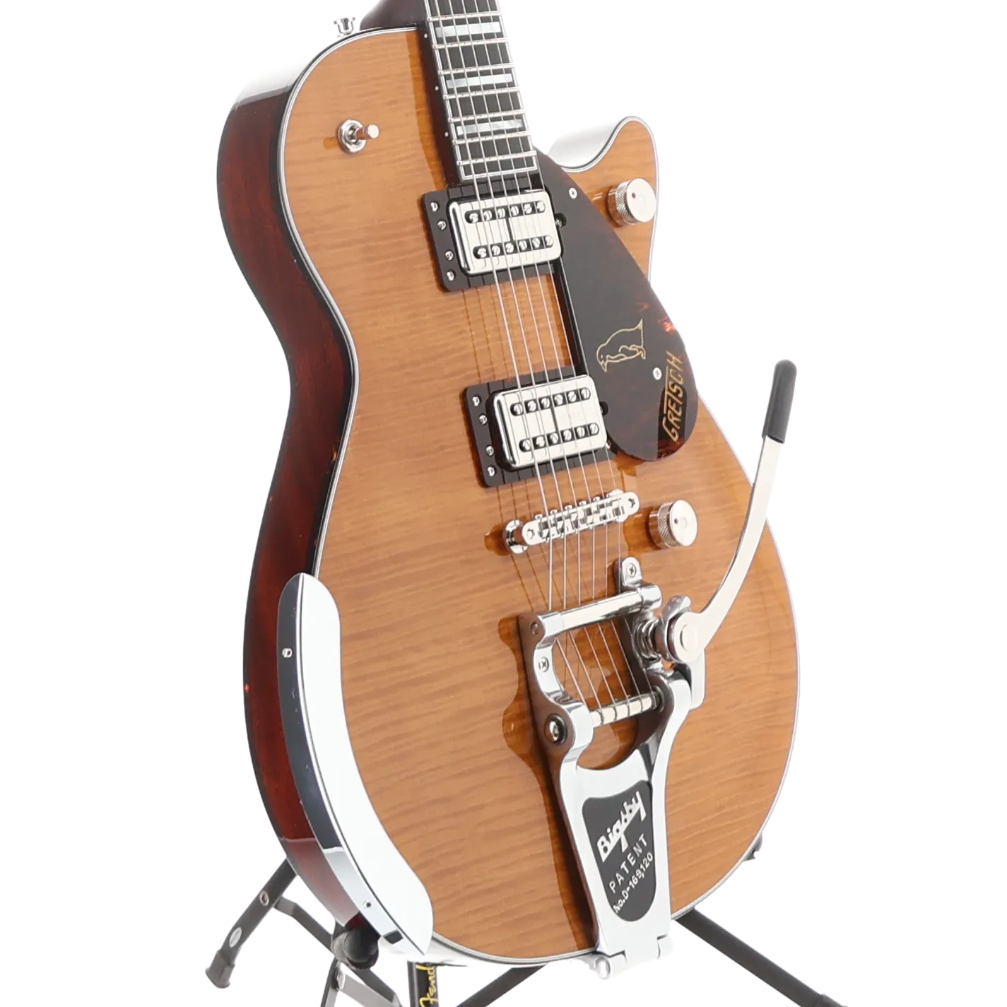 Gretsch G6134TFM-NH Nigel Hendroff Signature Penguin, Ebony Fingerboard, Amber Flame (RC1) (24935)