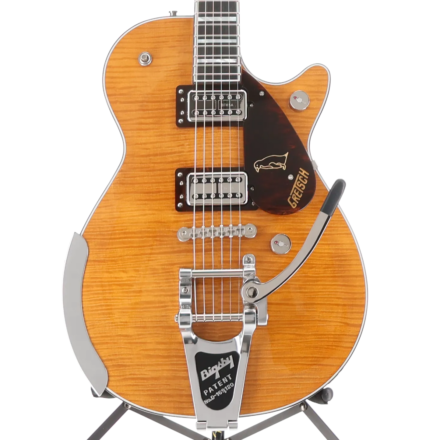 Gretsch G6134TFM-NH Nigel Hendroff Signature Penguin, Ebony Fingerboard, Amber Flame (RC1) (24935)