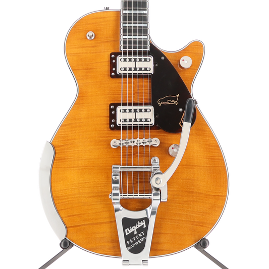 Gretsch G6134TFM-NH Nigel Hendroff Signature Penguin, Ebony Fingerboard, Amber Flame (RC2) (10198)
