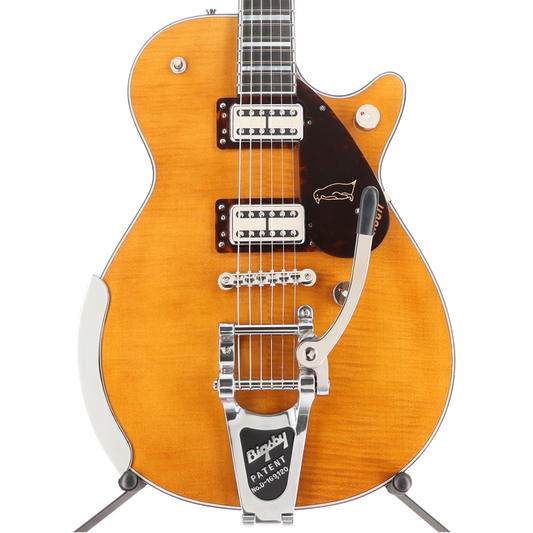 Gretsch G6134TFM-NH Nigel Hendroff Signature Penguin, Ebony Fingerboard, Amber Flame (RC2) (41094)