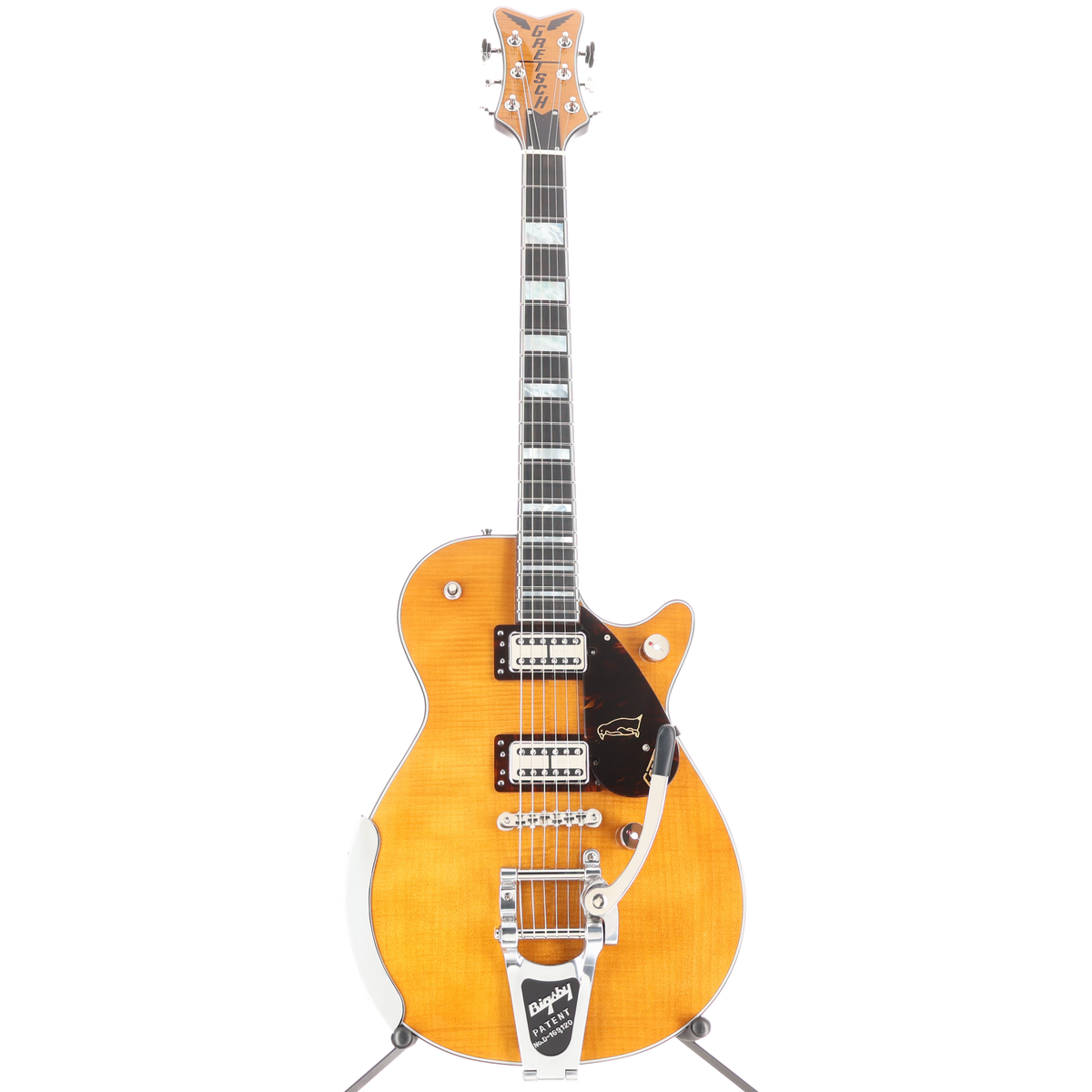 Gretsch G6134TFM-NH Nigel Hendroff Signature Penguin, Ebony Fingerboard, Amber Flame (RC4) (24941)
