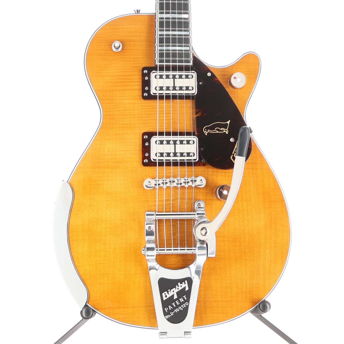 Gretsch G6134TFM-NH Nigel Hendroff Signature Penguin, Ebony Fingerboard, Amber Flame (RC4) (24941)
