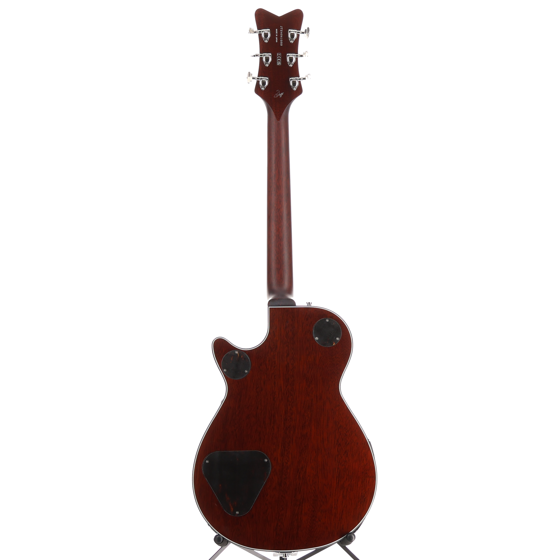 Gretsch G6134TFM-NH Nigel Hendroff Signature Penguin Ebony Fingerboard Amber Flame (S8)(41089) (41089)