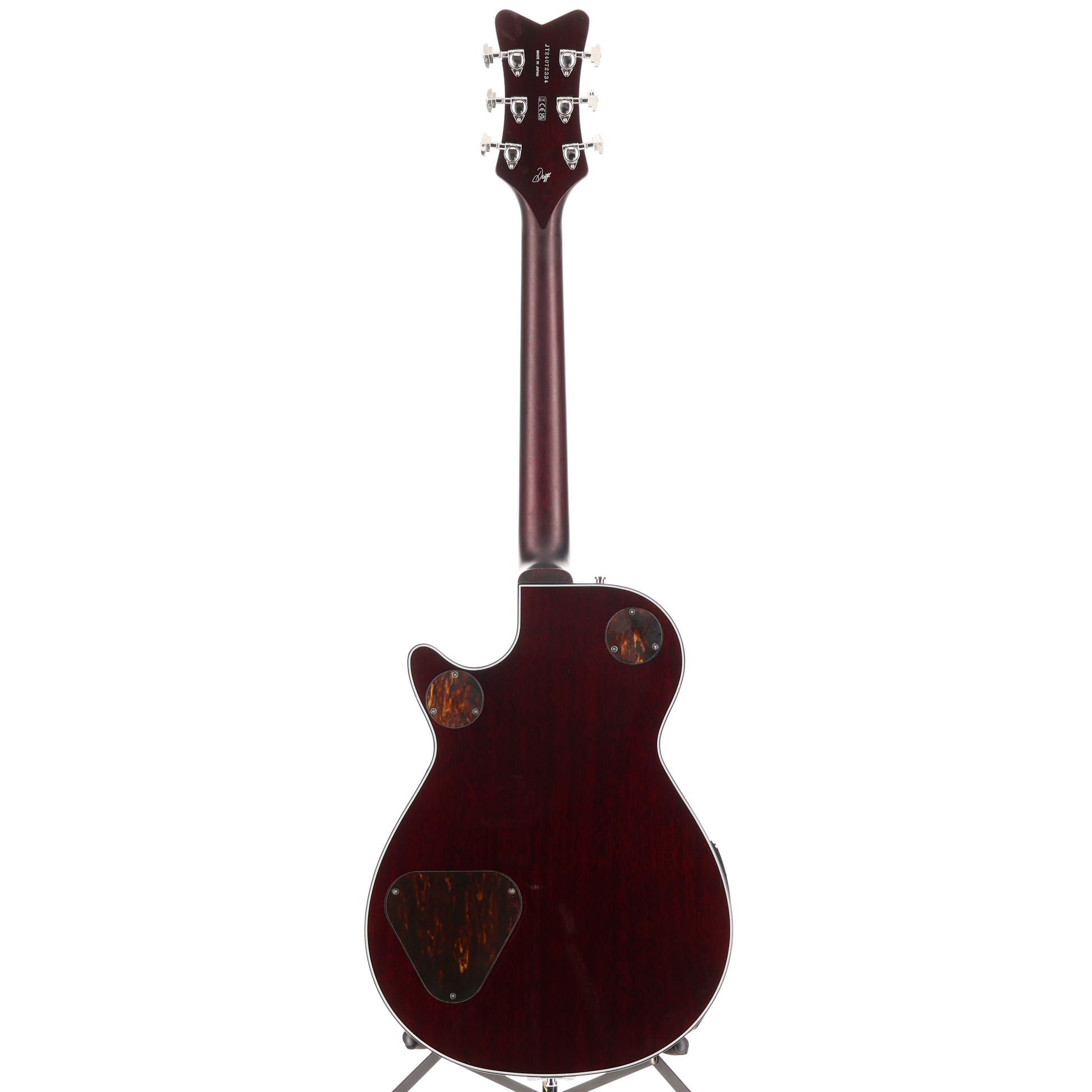 Gretsch G6134TFM-NH Nigel Hendroff Signature Penguin, Ebony Fingerboard, Dark Cherry Metallic Flame (D2) (72334)