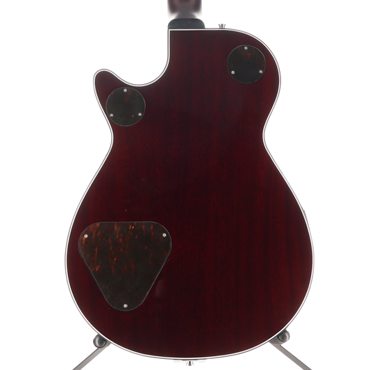 Gretsch G6134TFM-NH Nigel Hendroff Signature Penguin, Ebony Fingerboard, Dark Cherry Metallic Flame (F1) (10370)