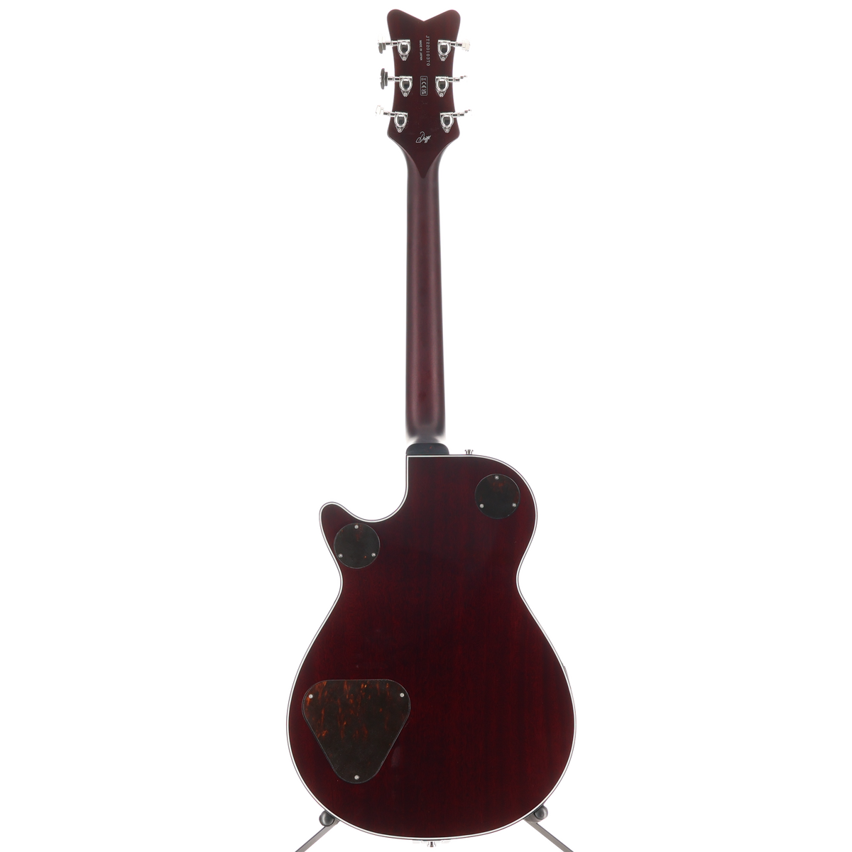 Gretsch G6134TFM-NH Nigel Hendroff Signature Penguin, Ebony Fingerboard, Dark Cherry Metallic Flame (F1) (10370)