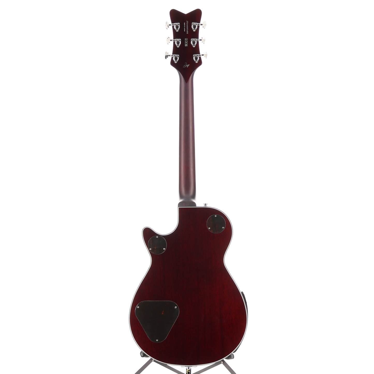 Gretsch G6134TFM-NH Nigel Hendroff Signature Penguin, Ebony Fingerboard, Dark Cherry Metallic Flame (RP) (49877)
