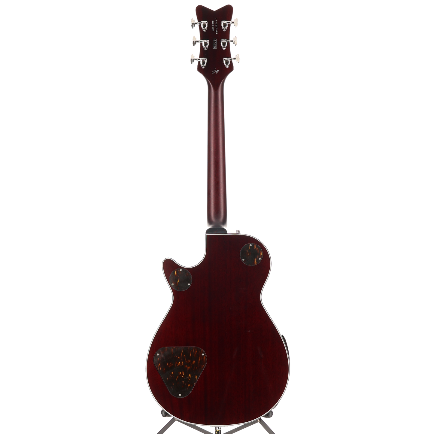Gretsch G6134TFM-NH Nigel Hendroff Signature Penguin, Ebony Fingerboard, Dark Cherry Metallic Flame (X1) (10325)