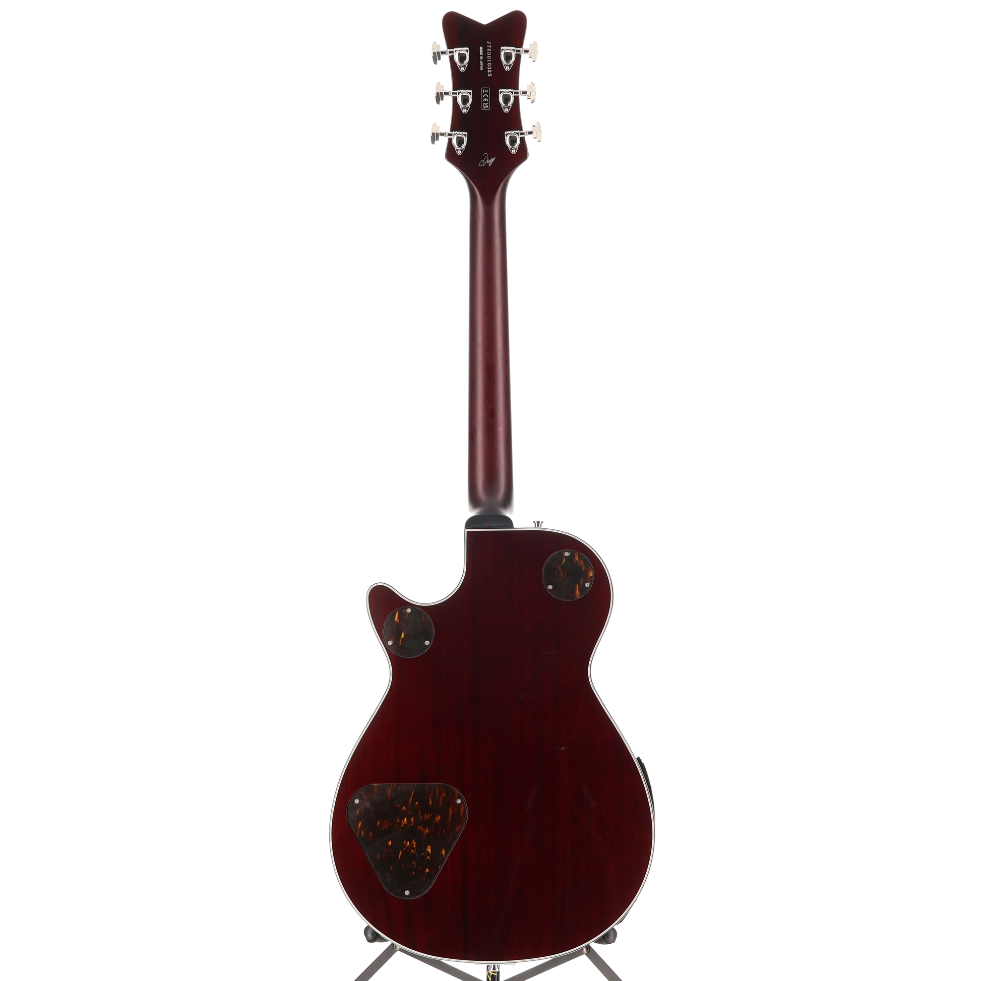 Gretsch G6134TFM-NH Nigel Hendroff Signature Penguin, Ebony Fingerboard, Dark Cherry Metallic Flame (X1) (10325)