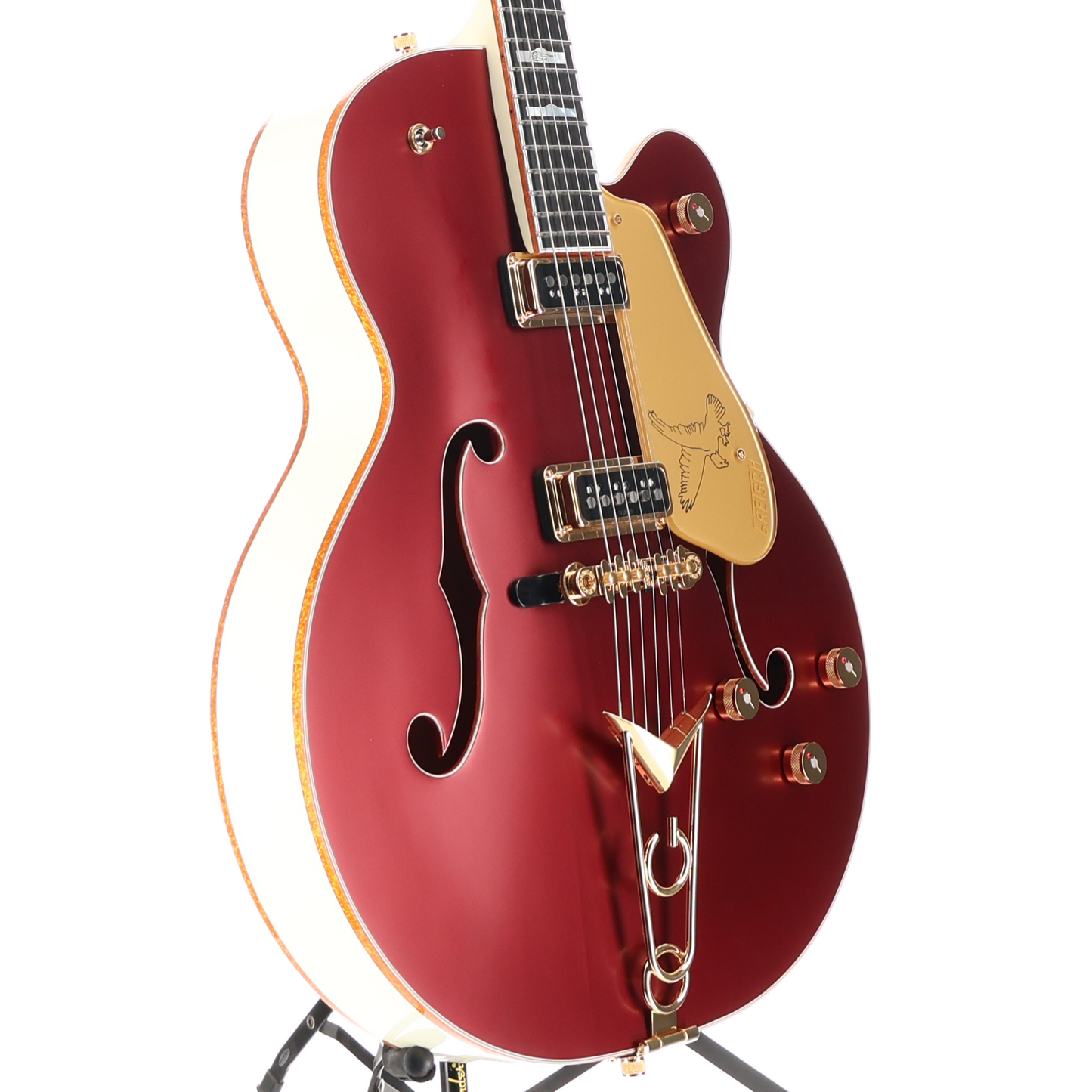Gretsch G6136-55 Vintage Select Edition '55 Falcon Hollow Body with Cadillac Tailpiece, TV Jones, Solid Spruce Top (H2) (20521)