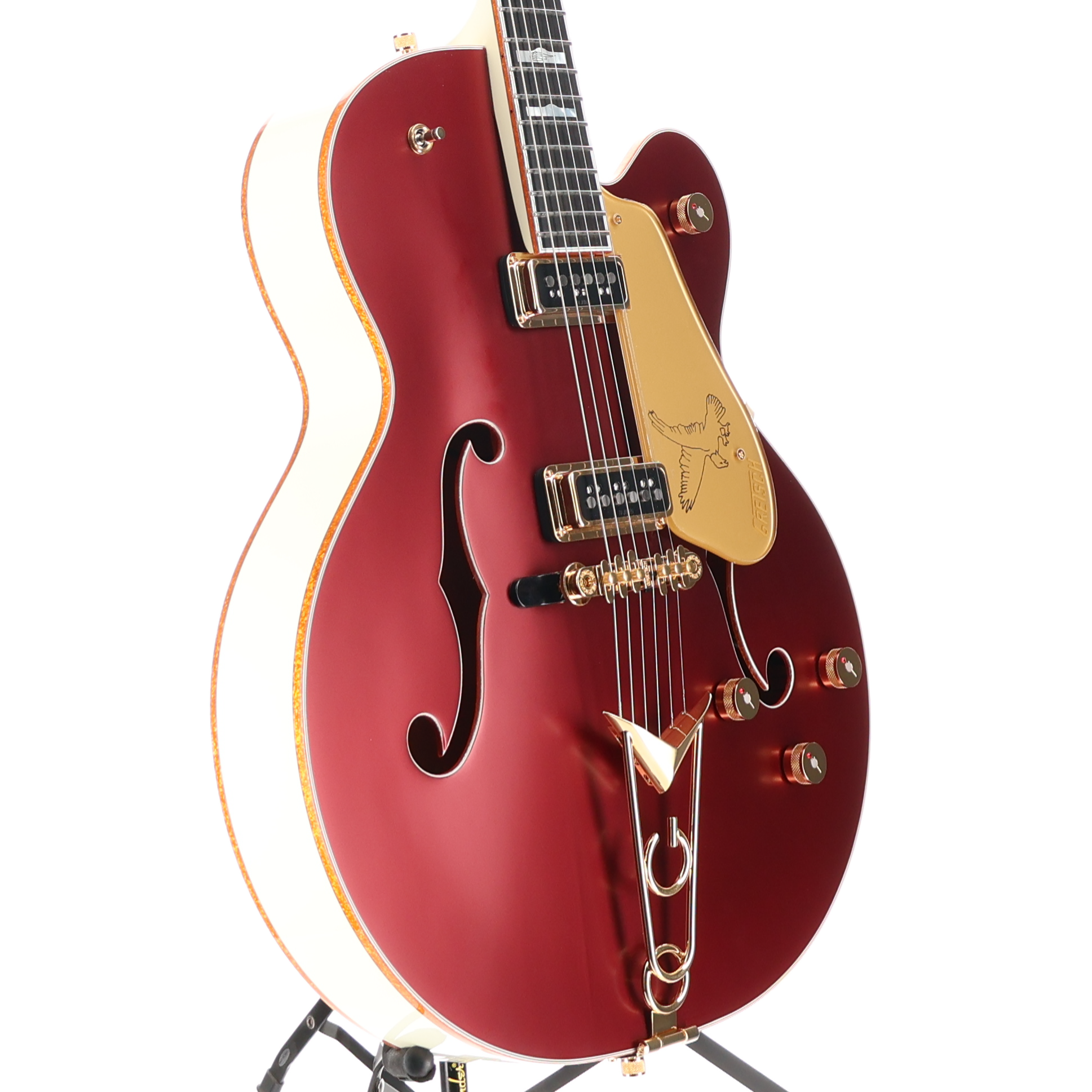 Gretsch G6136-55 Vintage Select Edition '55 Falcon Hollow Body with Cadillac Tailpiece, TV Jones, Solid Spruce Top (H2) (20521)