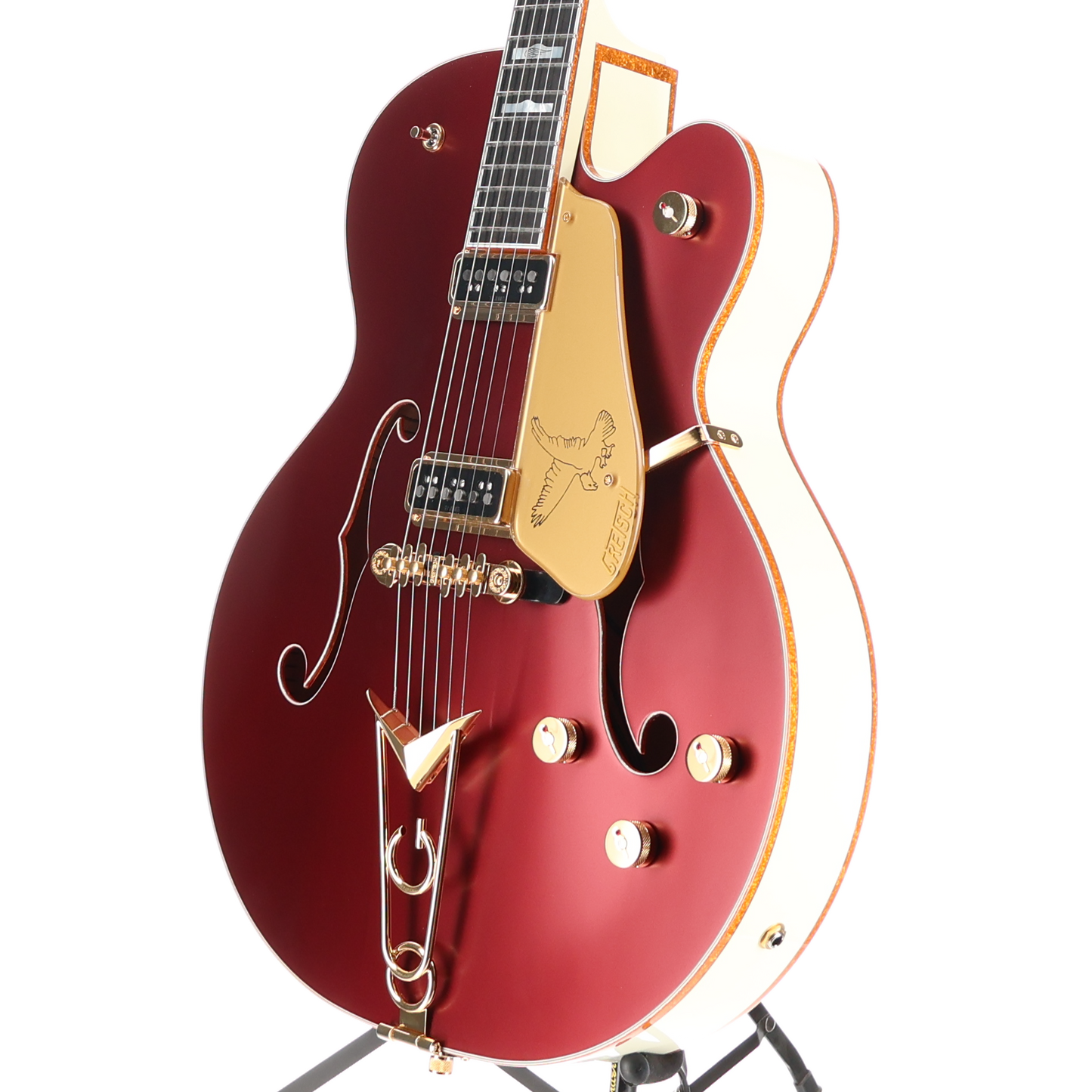Gretsch G6136-55 Vintage Select Edition '55 Falcon Hollow Body with Cadillac Tailpiece, TV Jones, Solid Spruce Top (H2) (20521)