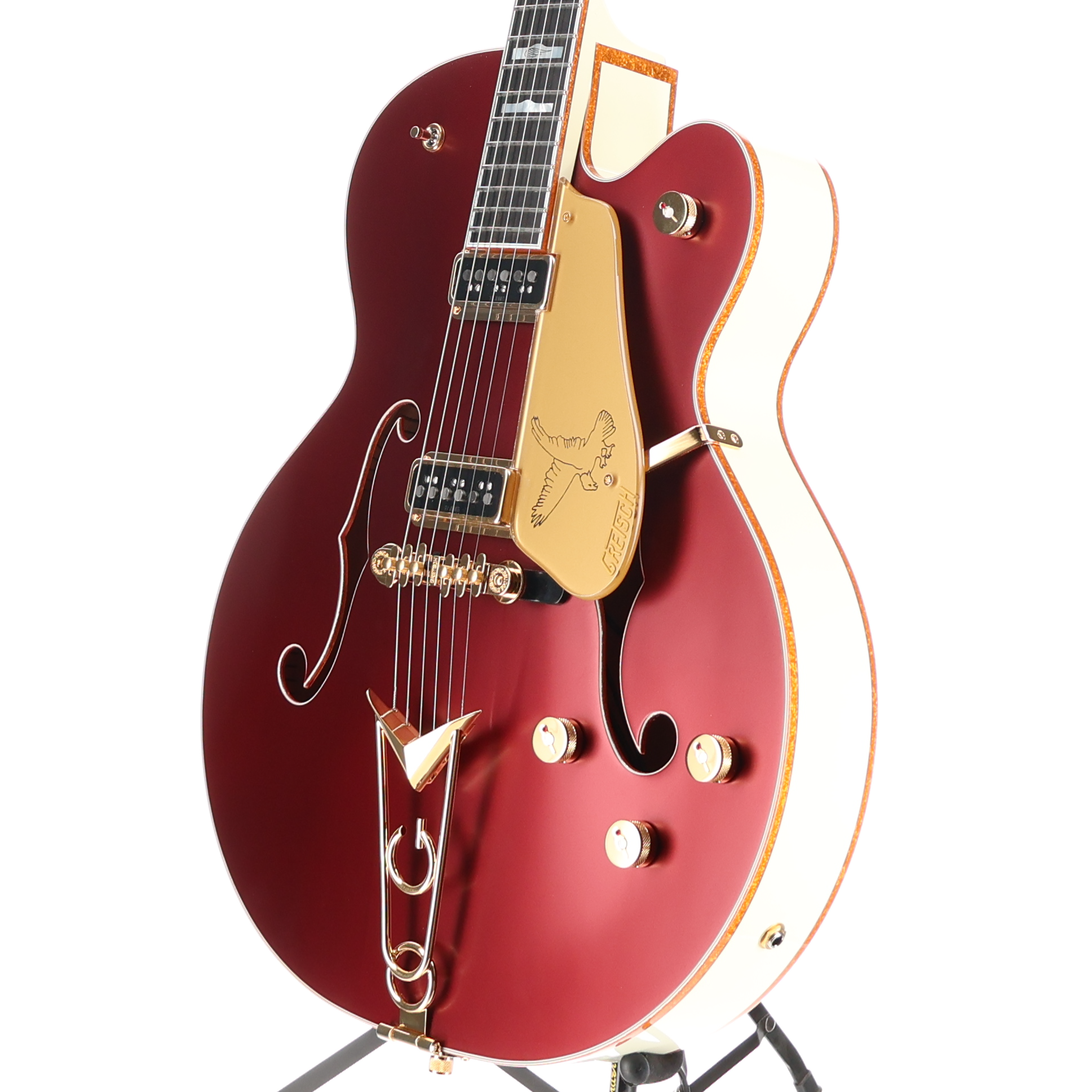 Gretsch G6136-55 Vintage Select Edition '55 Falcon Hollow Body with Cadillac Tailpiece, TV Jones, Solid Spruce Top (H2) (20521)