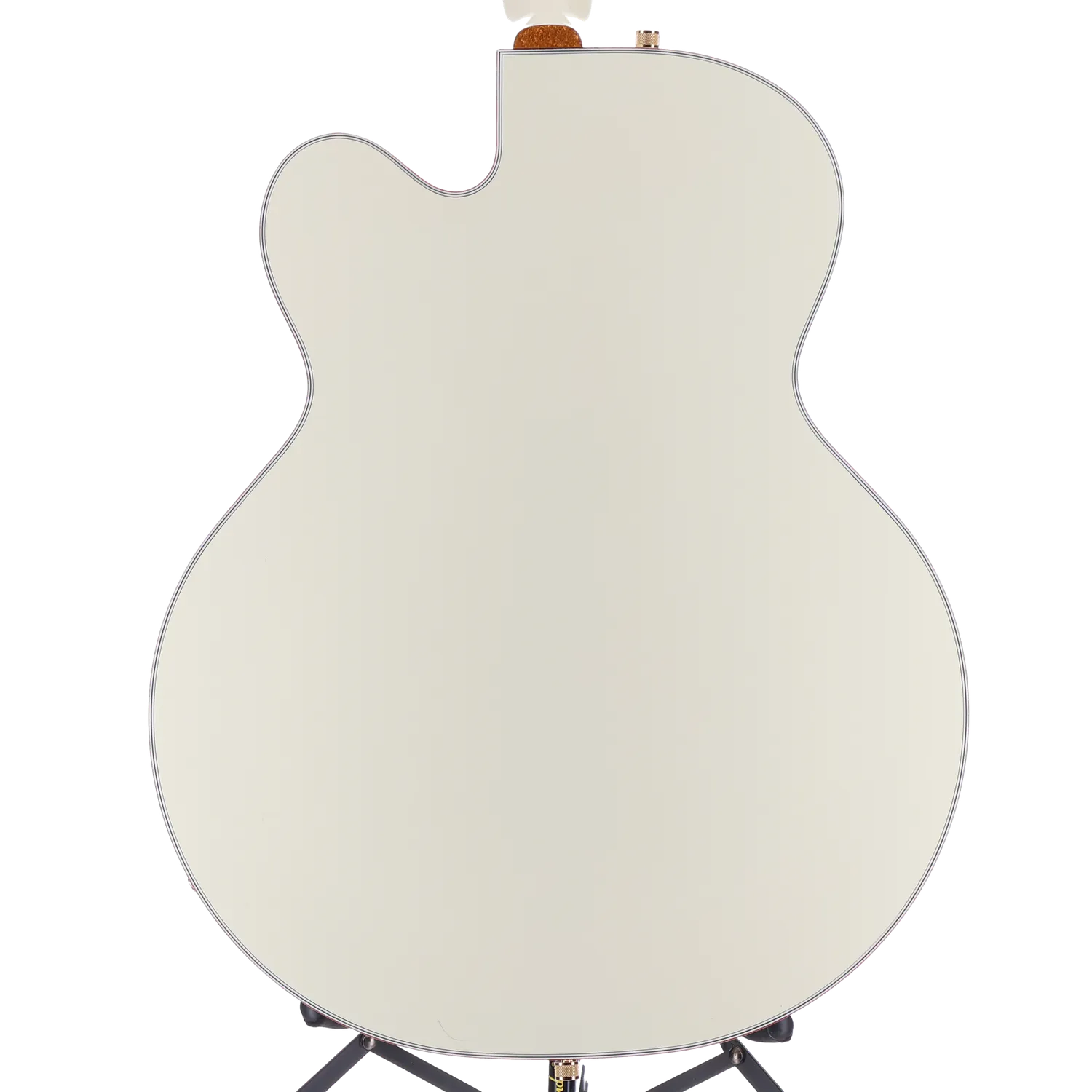 Gretsch G6136-55 Vintage Select Edition '55 Falcon Hollow Body with Cadillac Tailpiece, TV Jones, Solid Spruce Top, Vintage White, Lacquer (H12) (82637)
