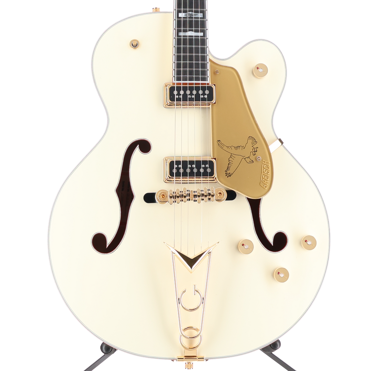 Gretsch G6136-55 Vintage Select Edition '55 Falcon Hollow Body with Cadillac Tailpiece - Vintage White Lacquer (RC2) (51286)