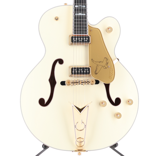 Gretsch G6136-55 Vintage Select Edition '55 Falcon Hollow Body with Cadillac Tailpiece - Vintage White Lacquer (RC2) (51286)