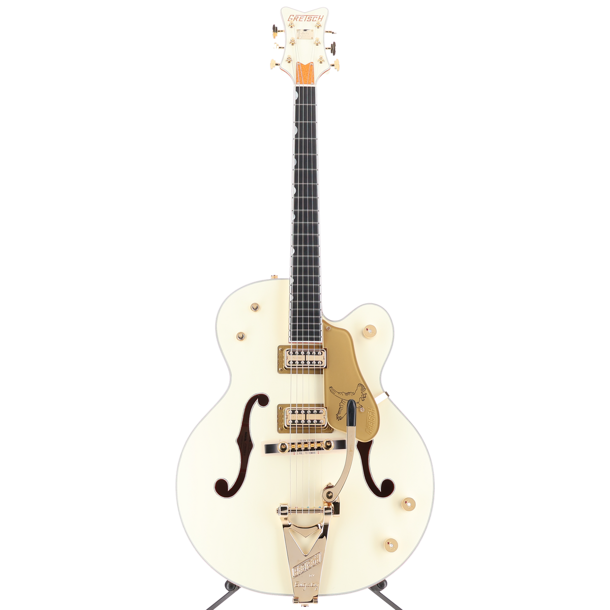 Gretsch G6136T-59 Vintage Select Ed. '59 Falcon Hollow Body Vintage White Lacquer (PW) (30818)