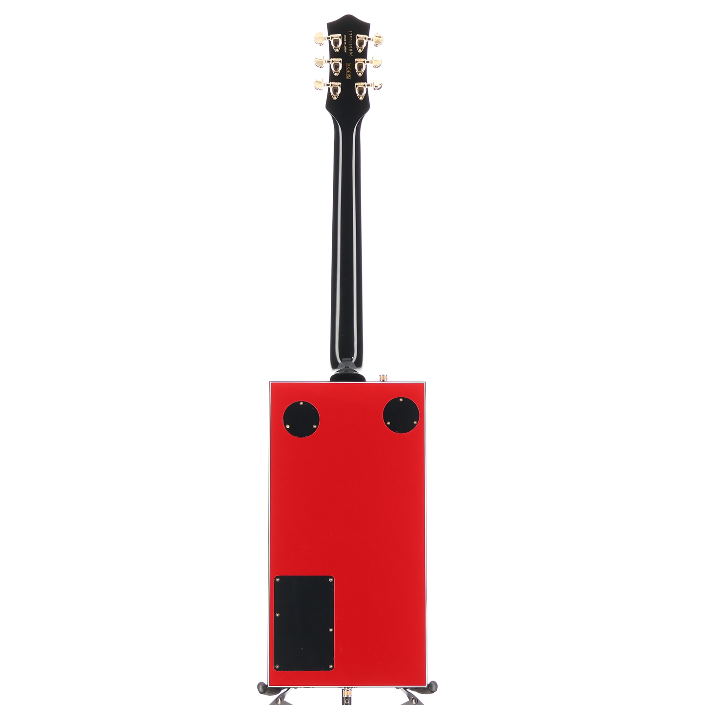 Gretsch G6138 Bo Diddley, "G" Cutout Tailpiece, Ebony Fingerboard, Firebird Red (B2) (13868)