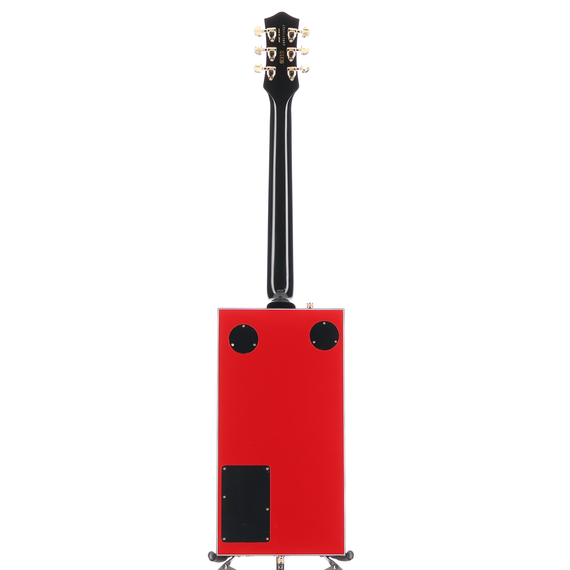 Gretsch G6138 Bo Diddley, "G" Cutout Tailpiece, Ebony Fingerboard, Firebird Red (B2) (13868)