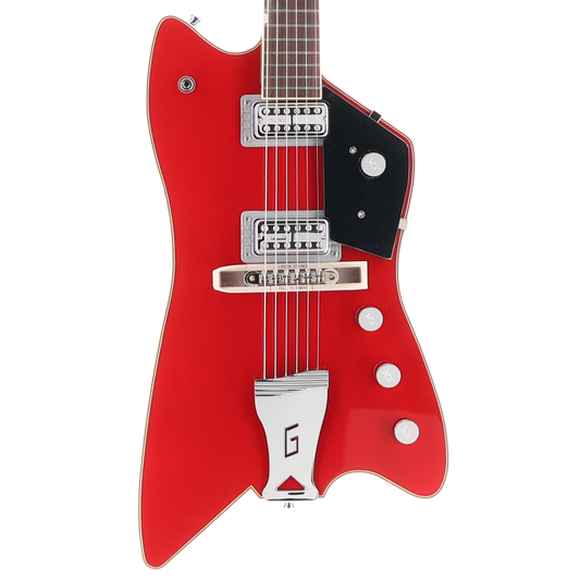 Gretsch G6199 Billy-Bo "G" Cutout Tailpiece TV Jones Rosewood Fingerboard Firebird Red (RC2) (10193)